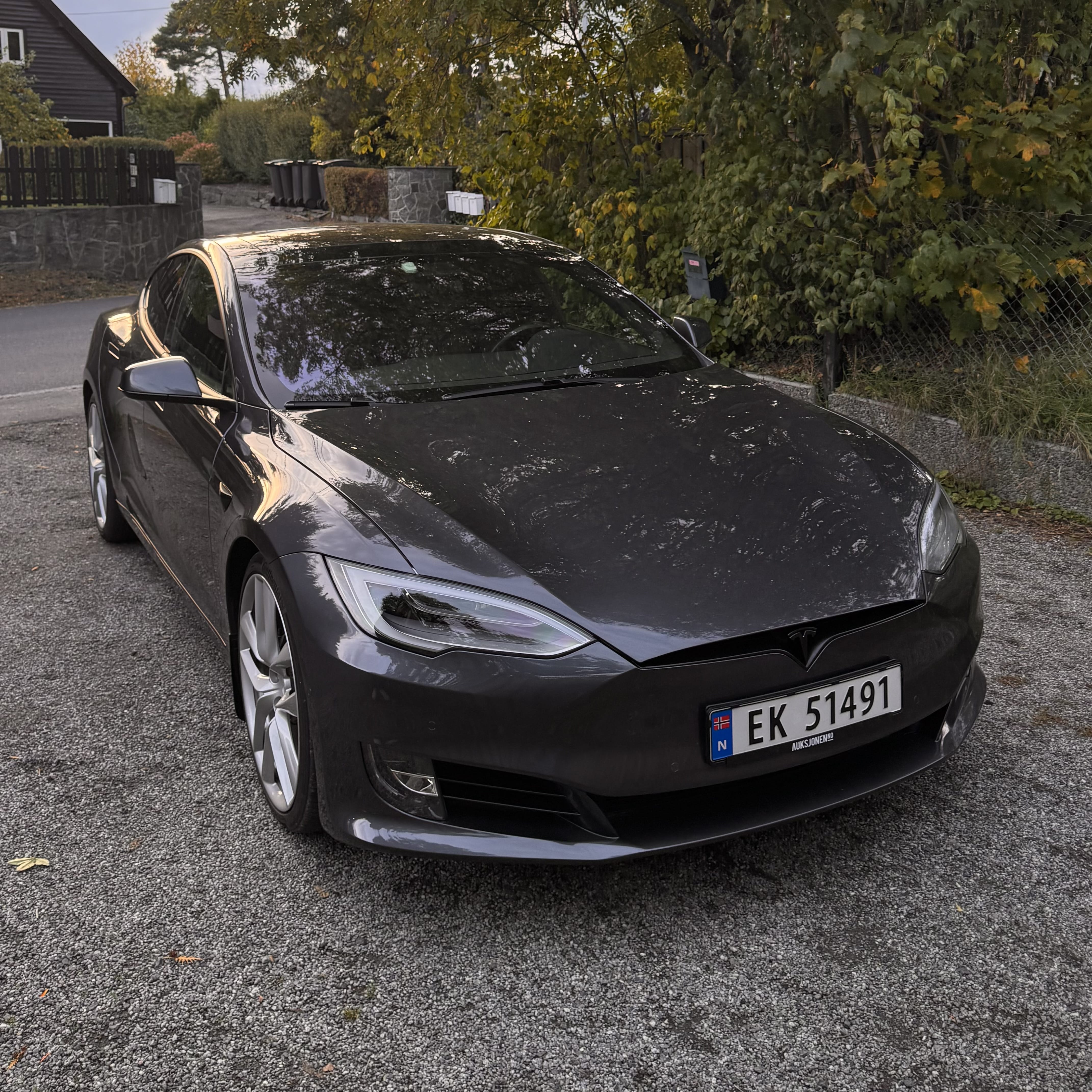 Tesla Model S 75D, 2017, Elektrisk, automatisk