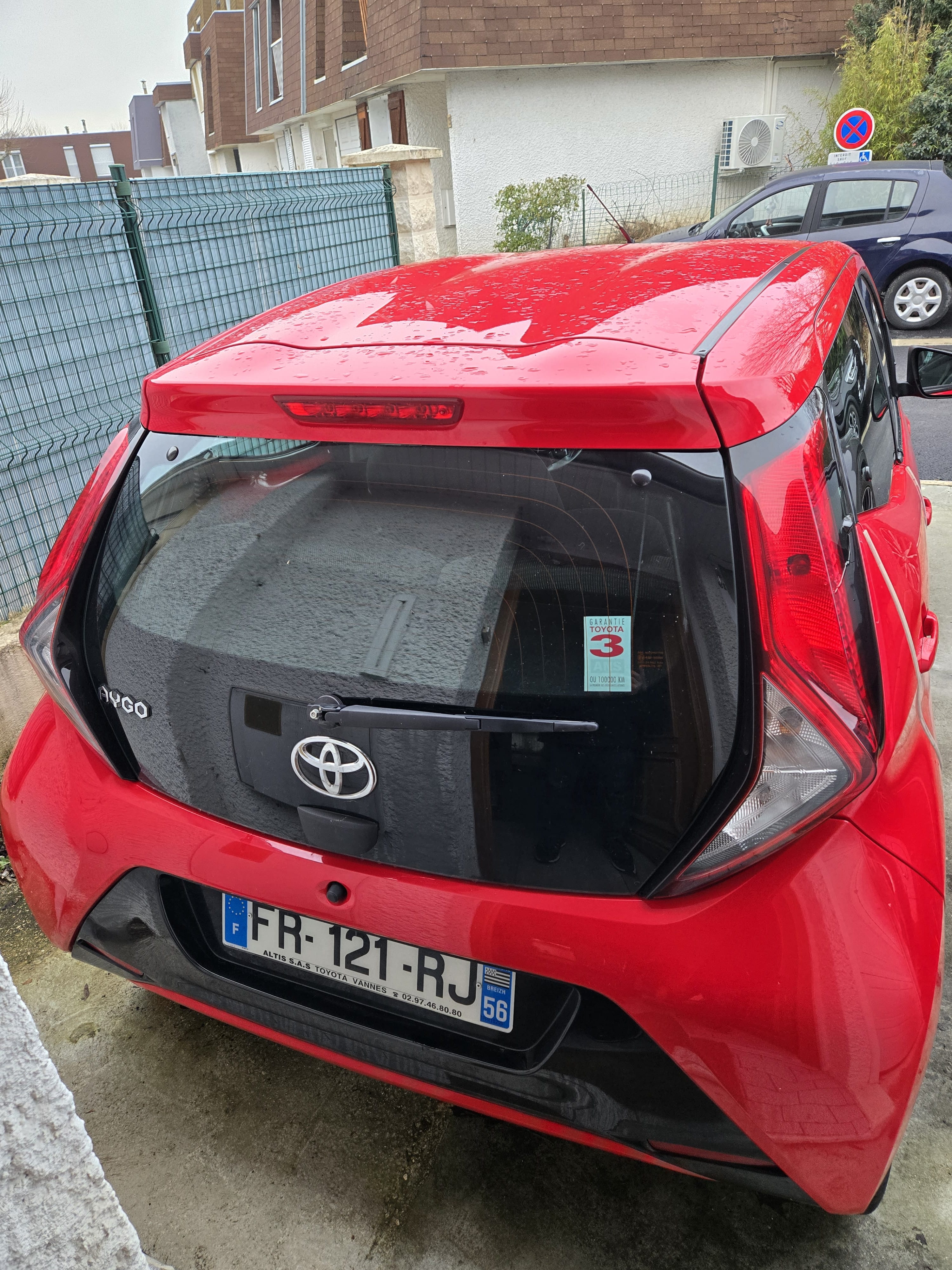 Toyota Aygo avec Apple CarPlay