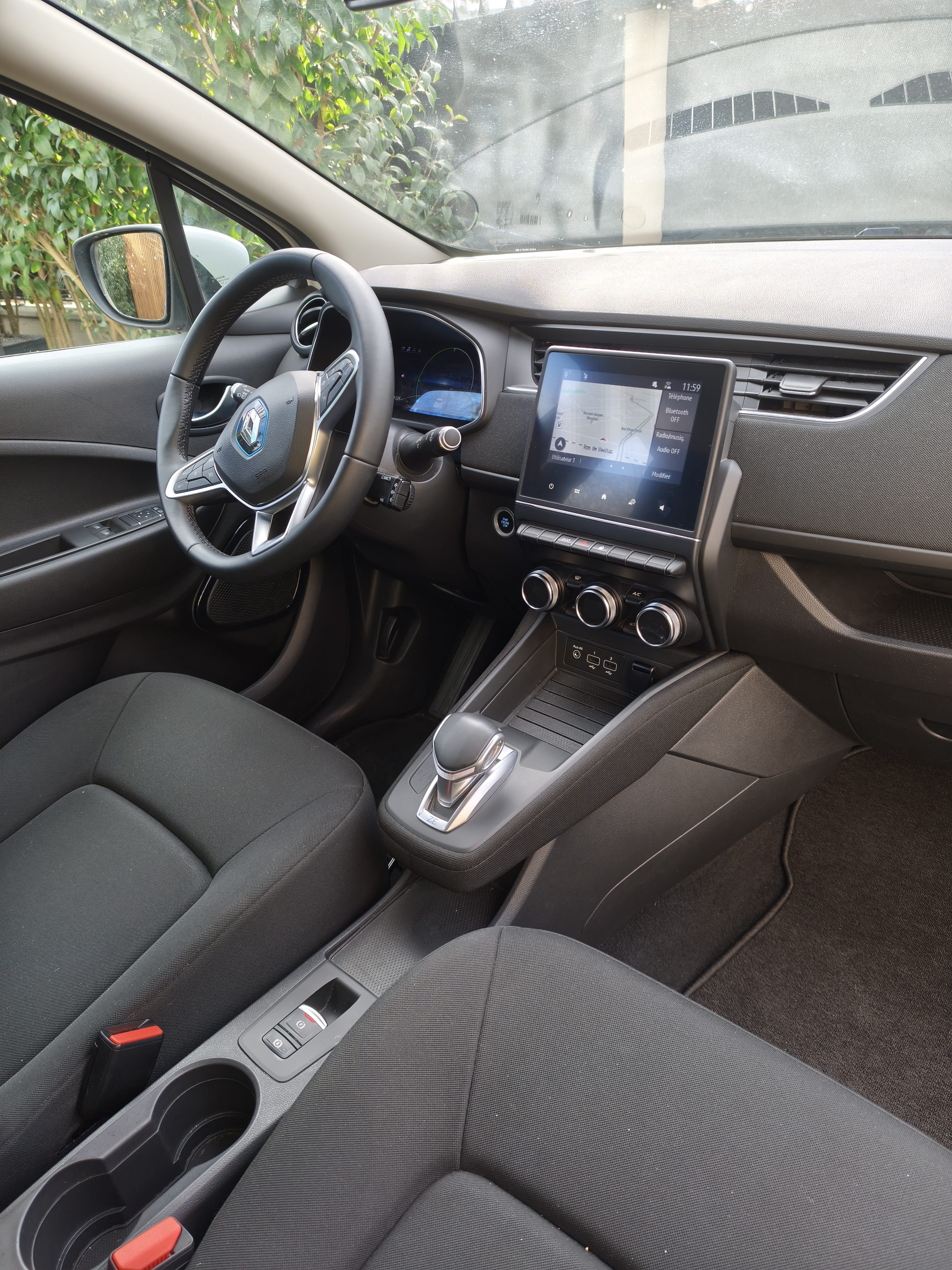 Renault ZOE avec Apple CarPlay