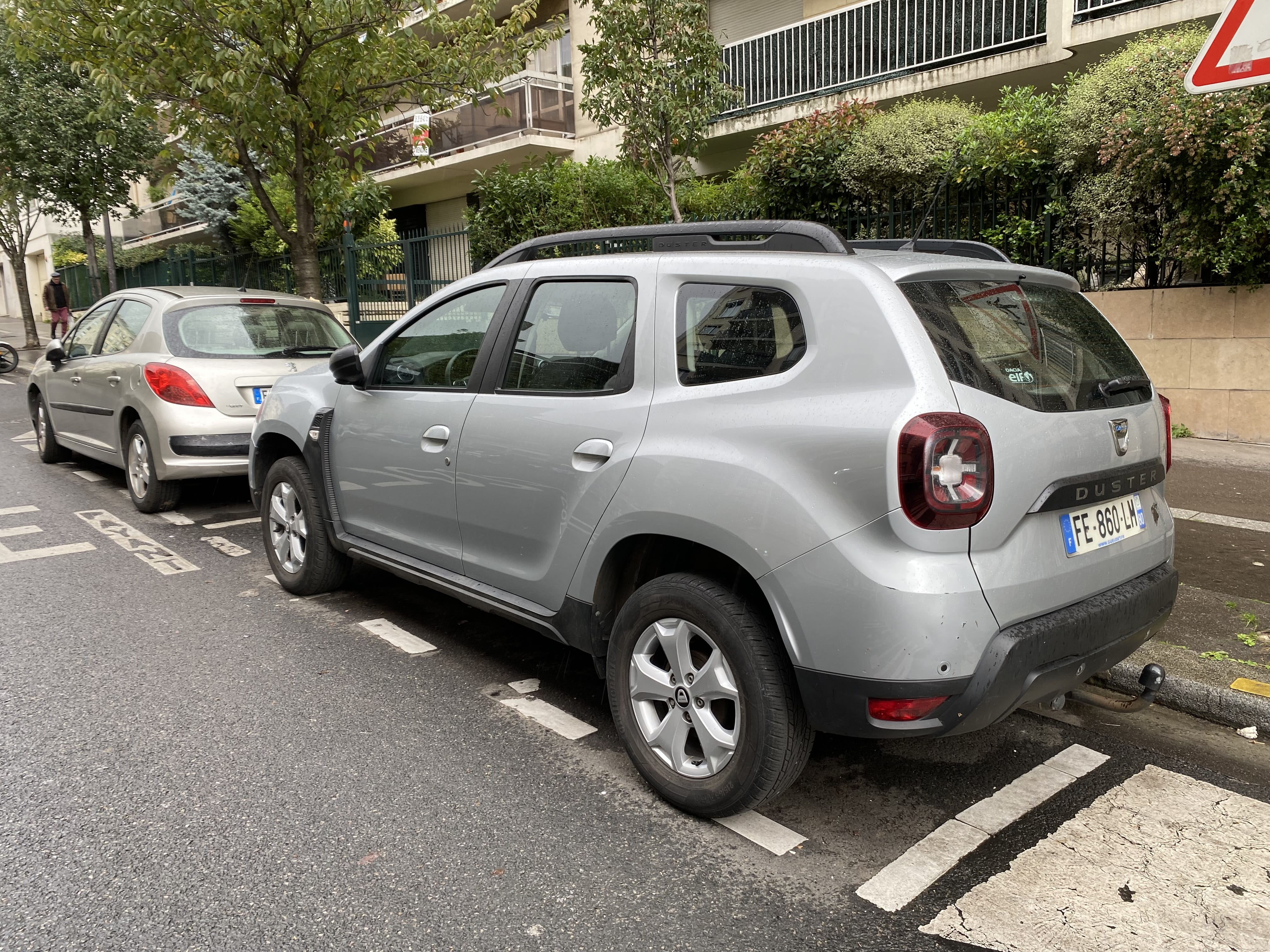 Dacia Duster avec Siège bébé