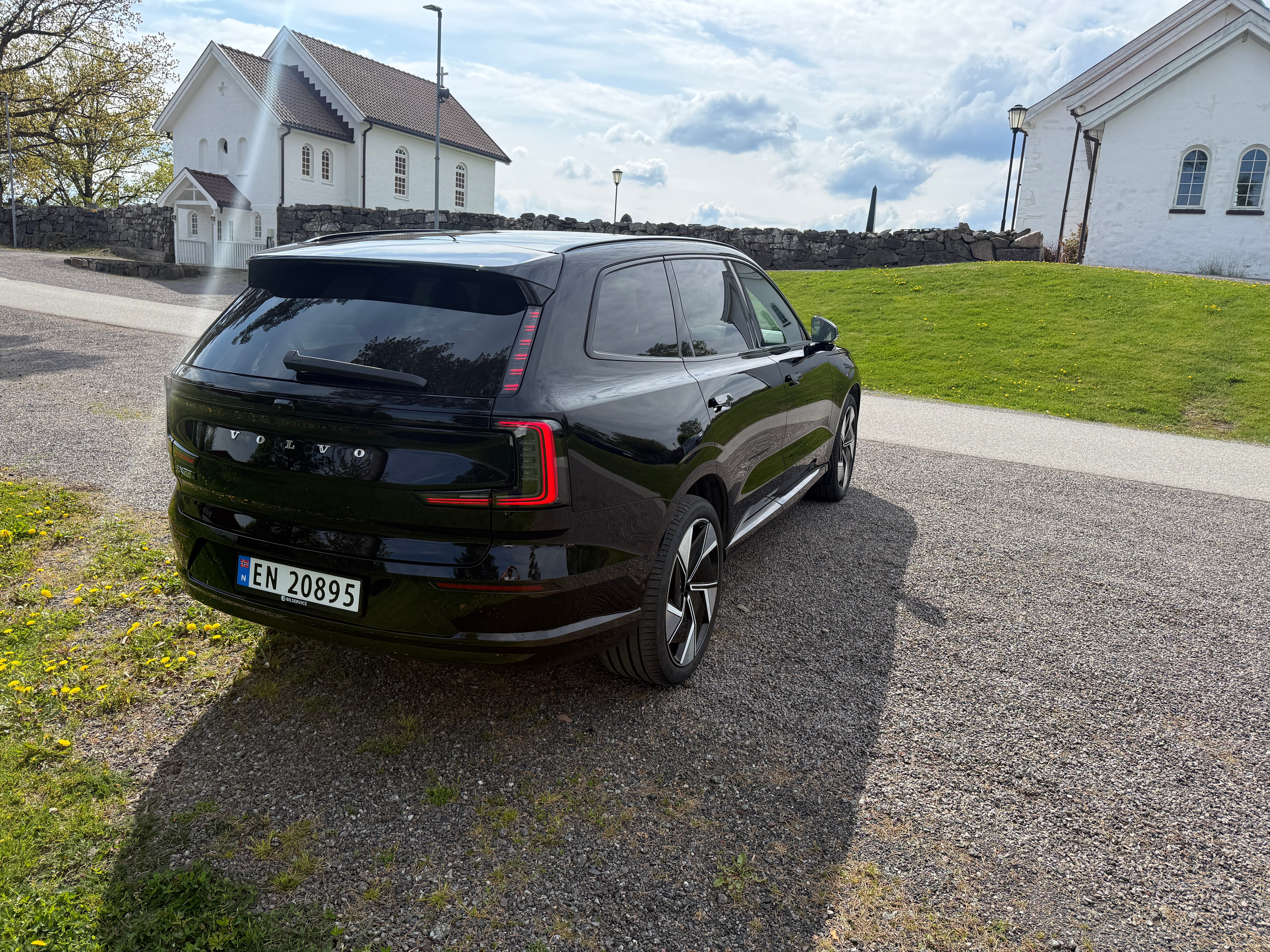Volvo EX90 med Ryggekamera