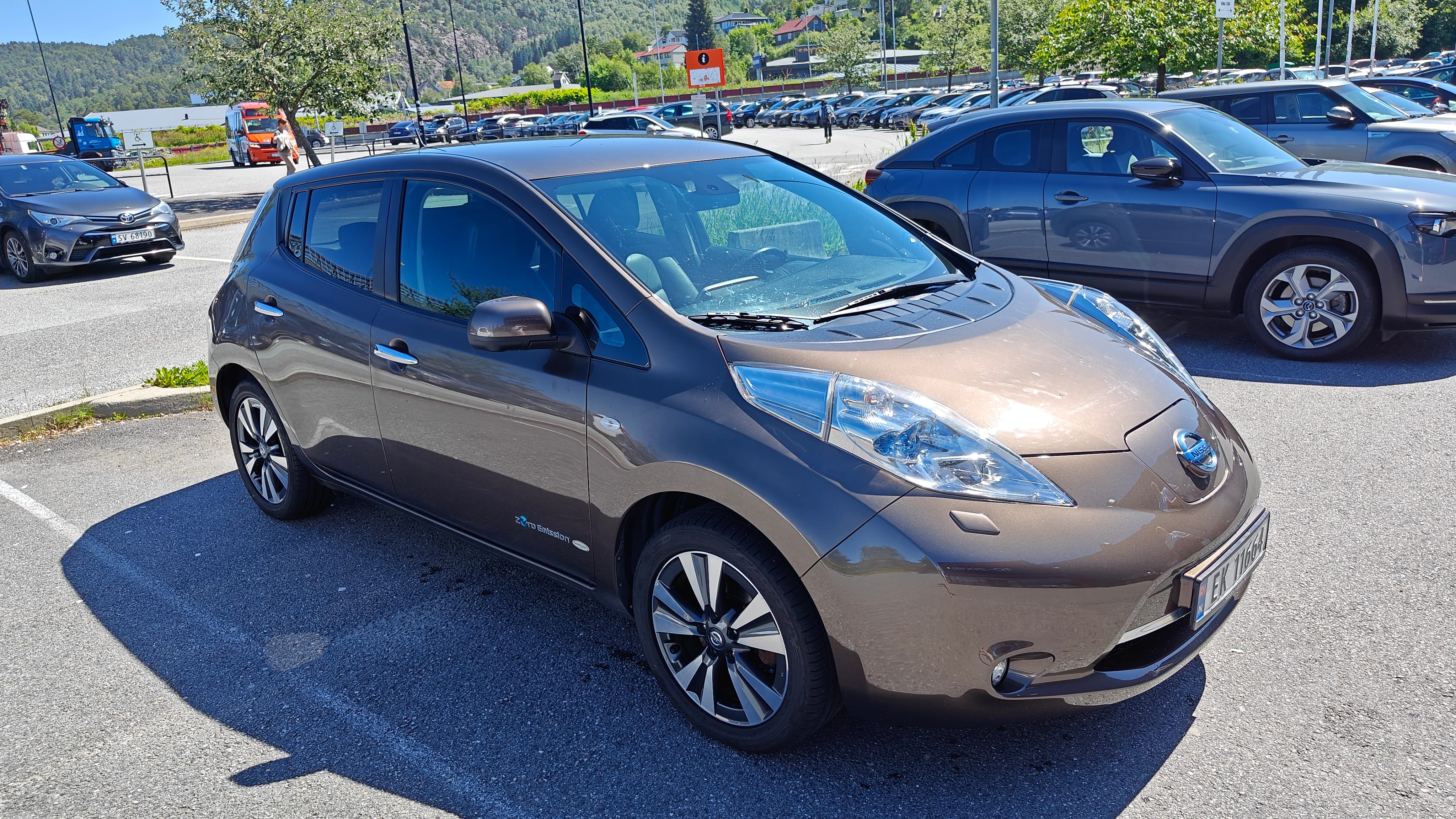 Nissan Leaf avec Audio Bluetooth