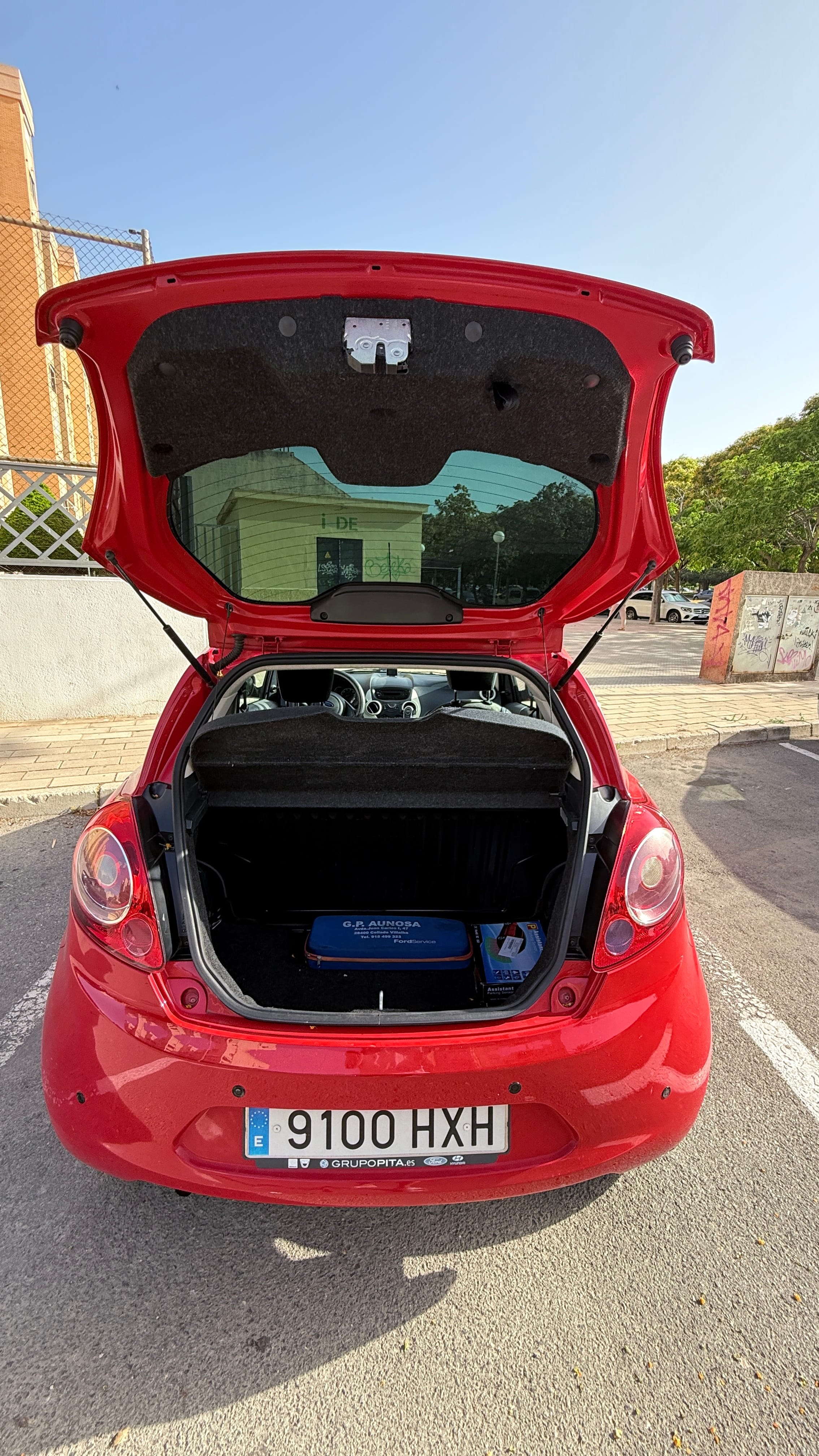 Ford Ka med Ryggekamera