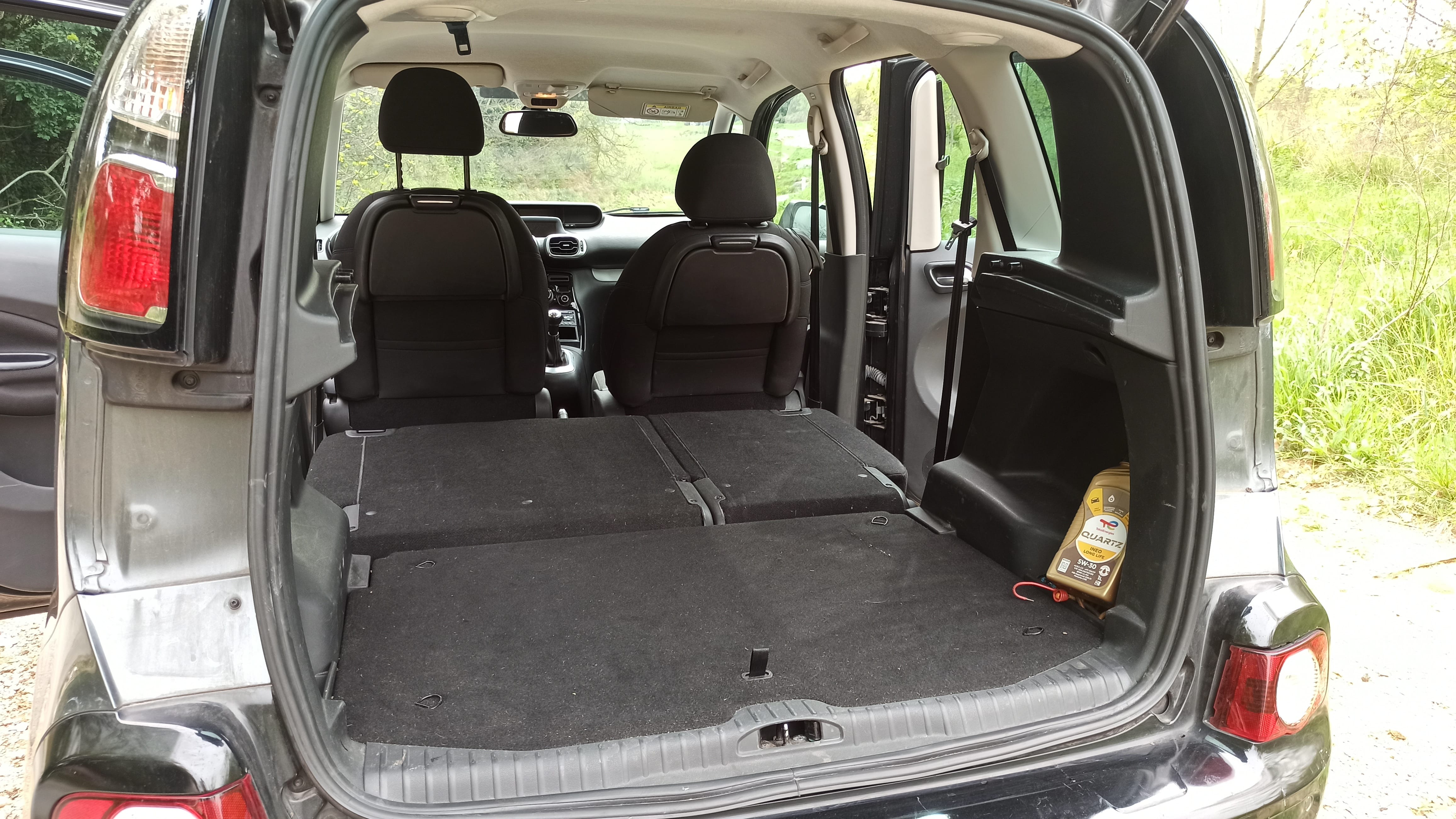 Citroen C3 Picasso with Bike rack