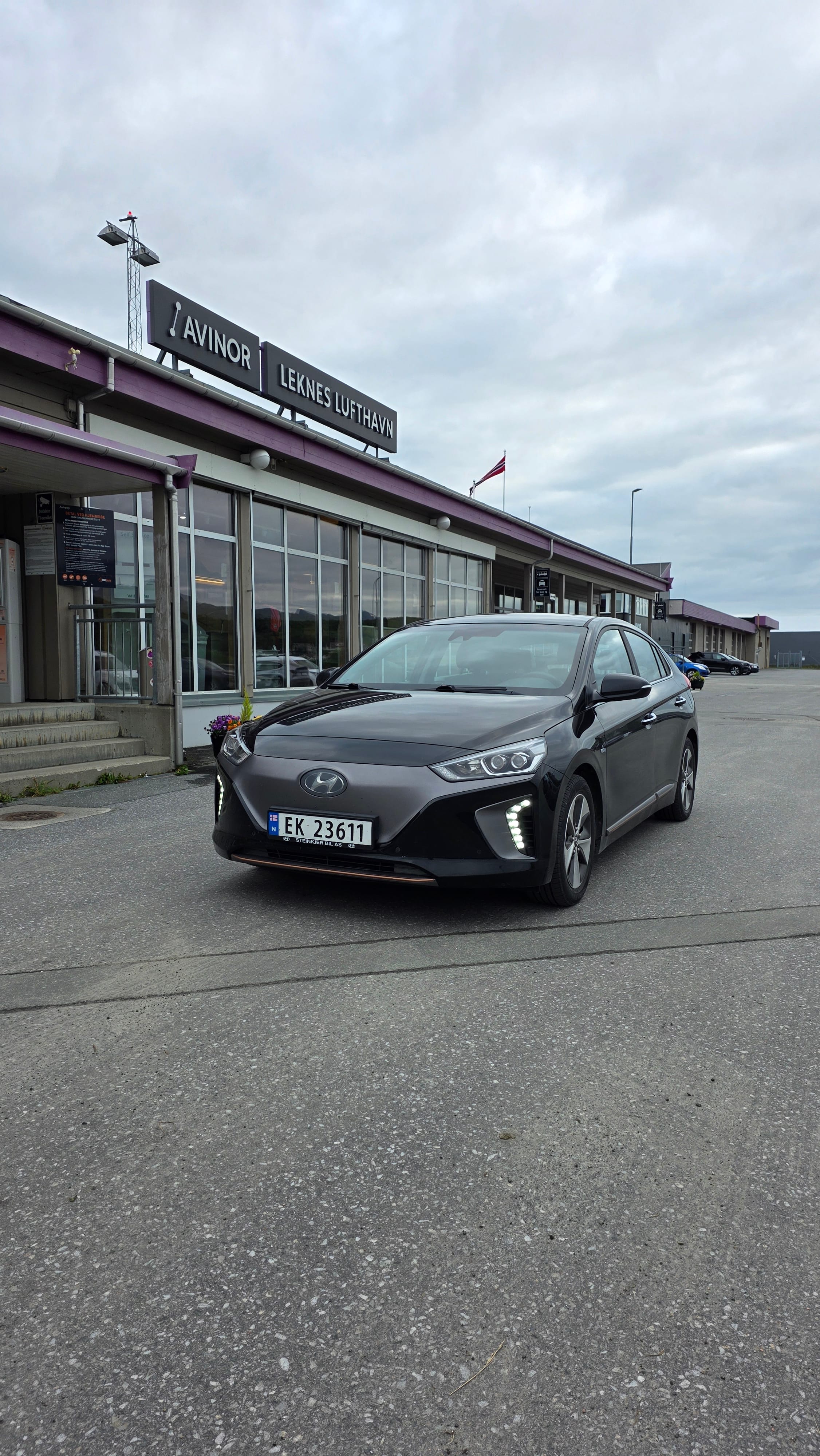 Hyundai Ioniq with Dashcam