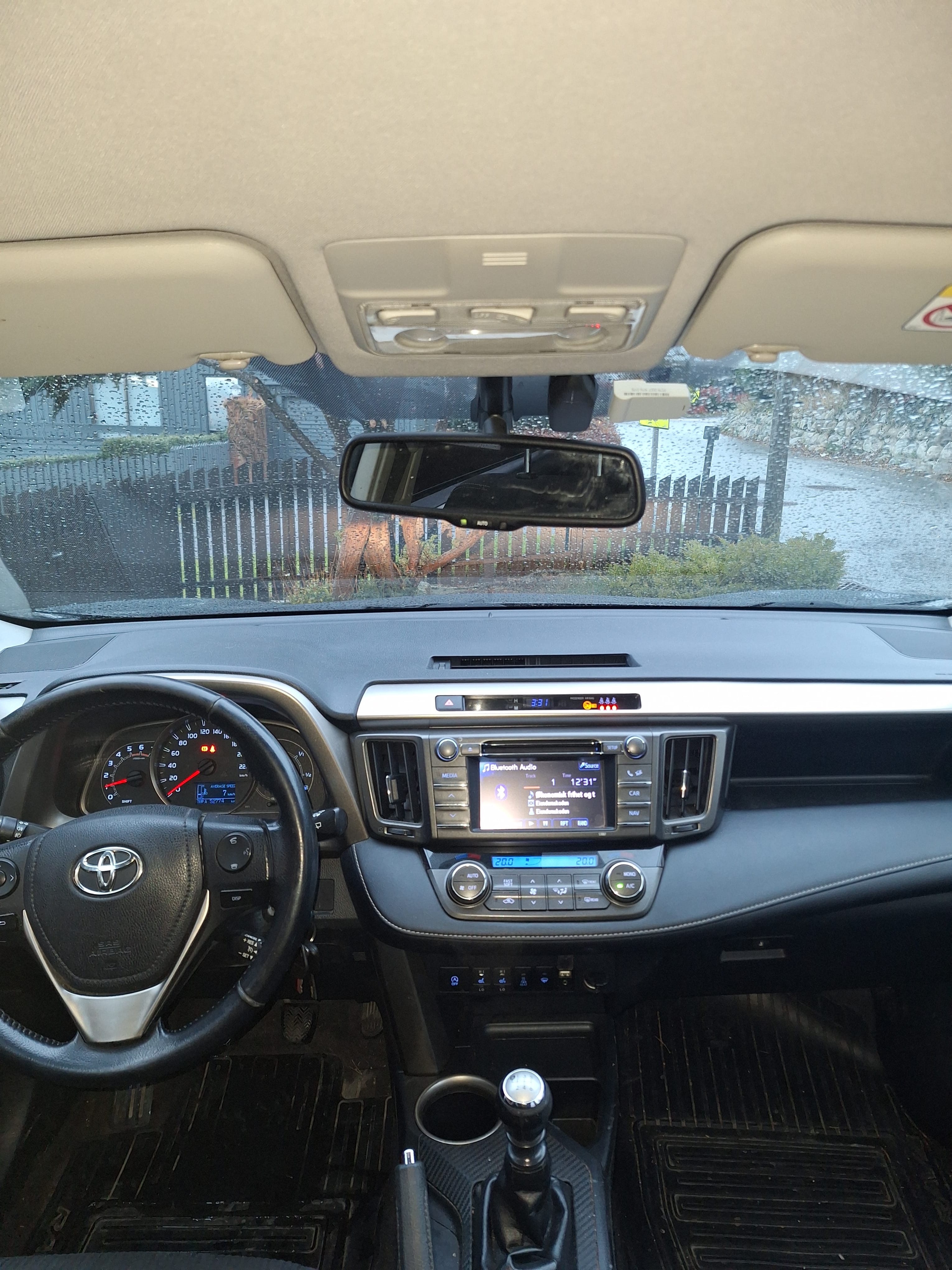 Toyota RAV4 with Baby seat