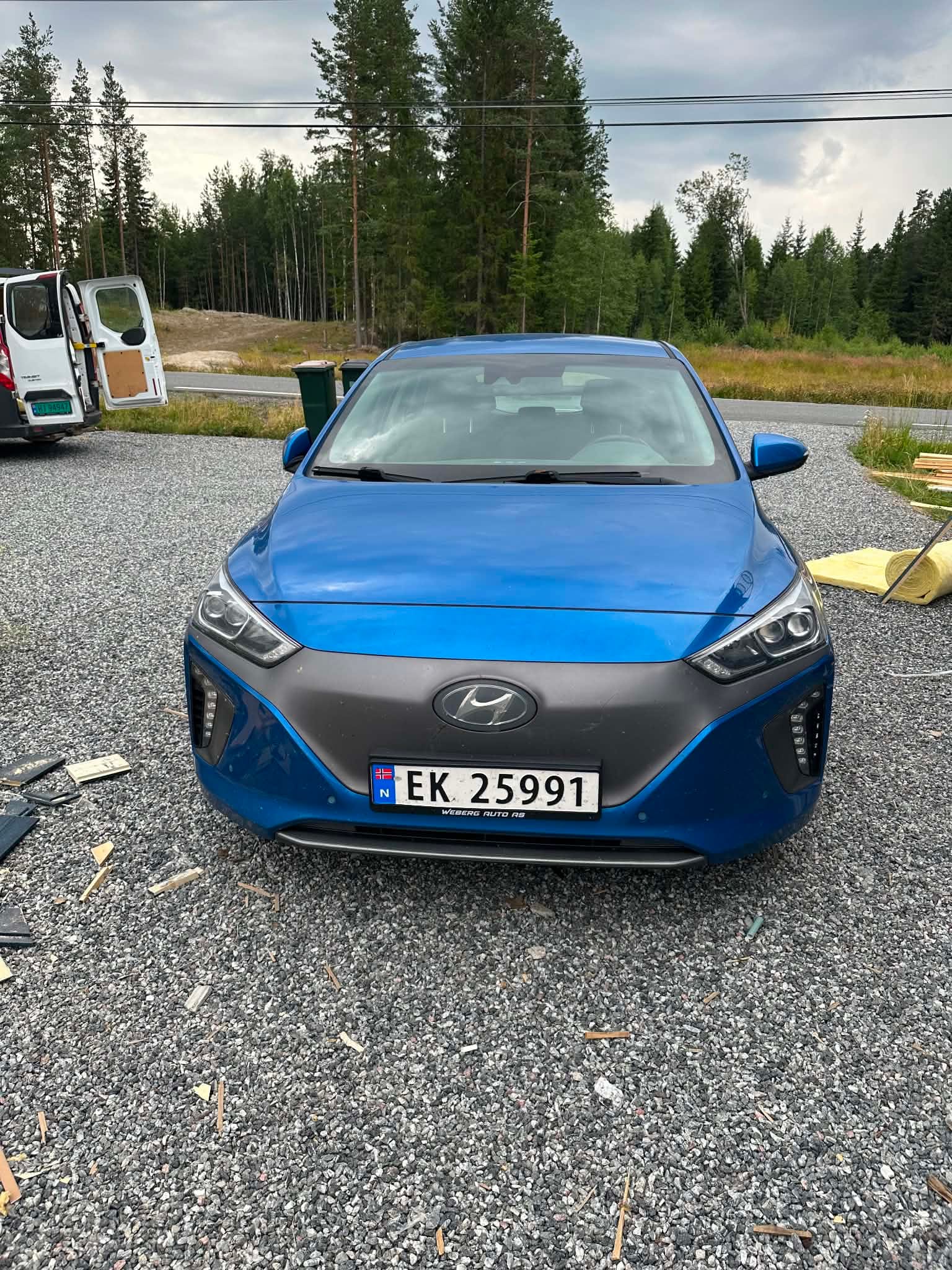 Hyundai Ioniq med Ryggekamera