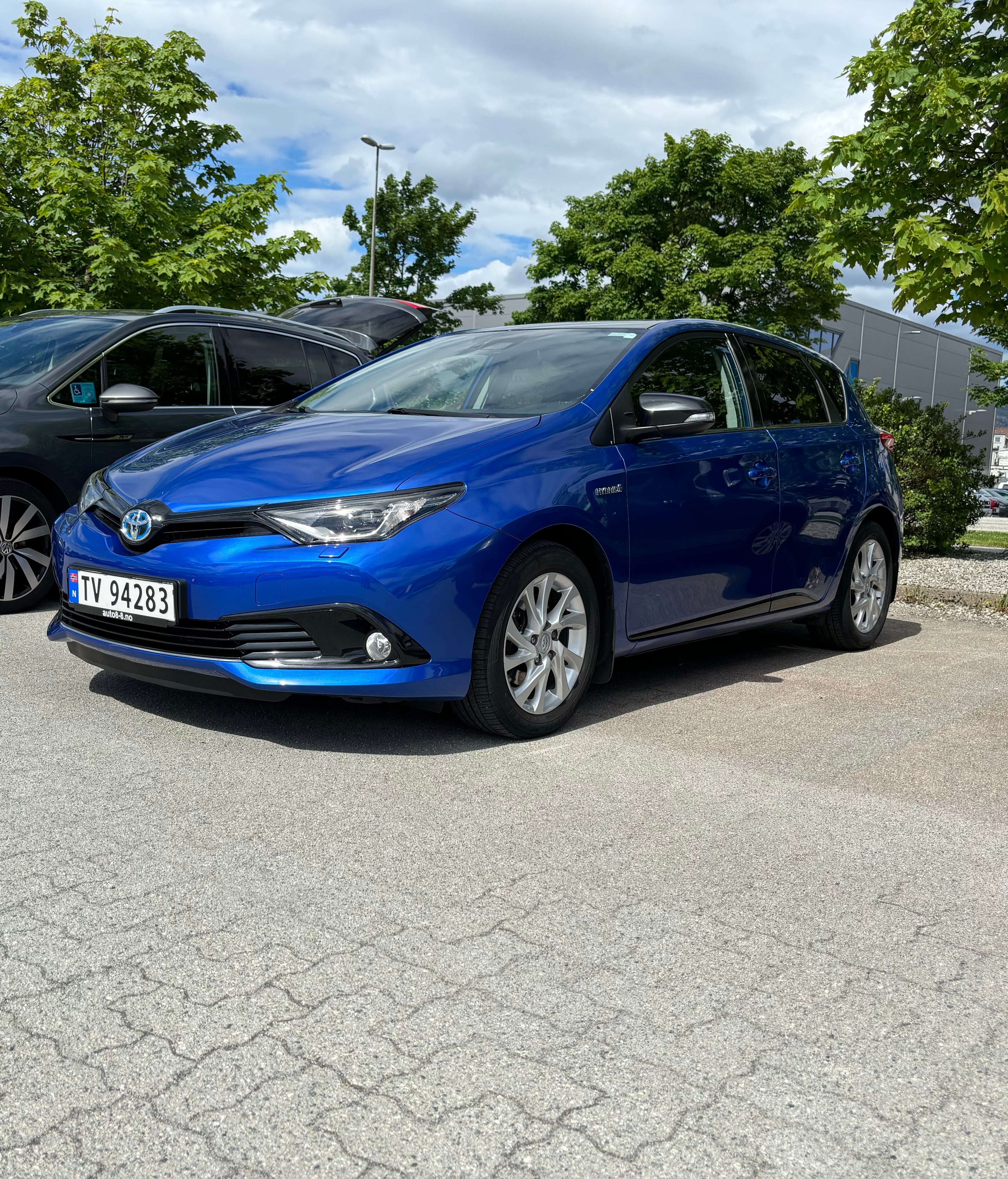 Toyota Auris, 2018, Blyfri 95 / Elektrisk (hybrid), automatisk