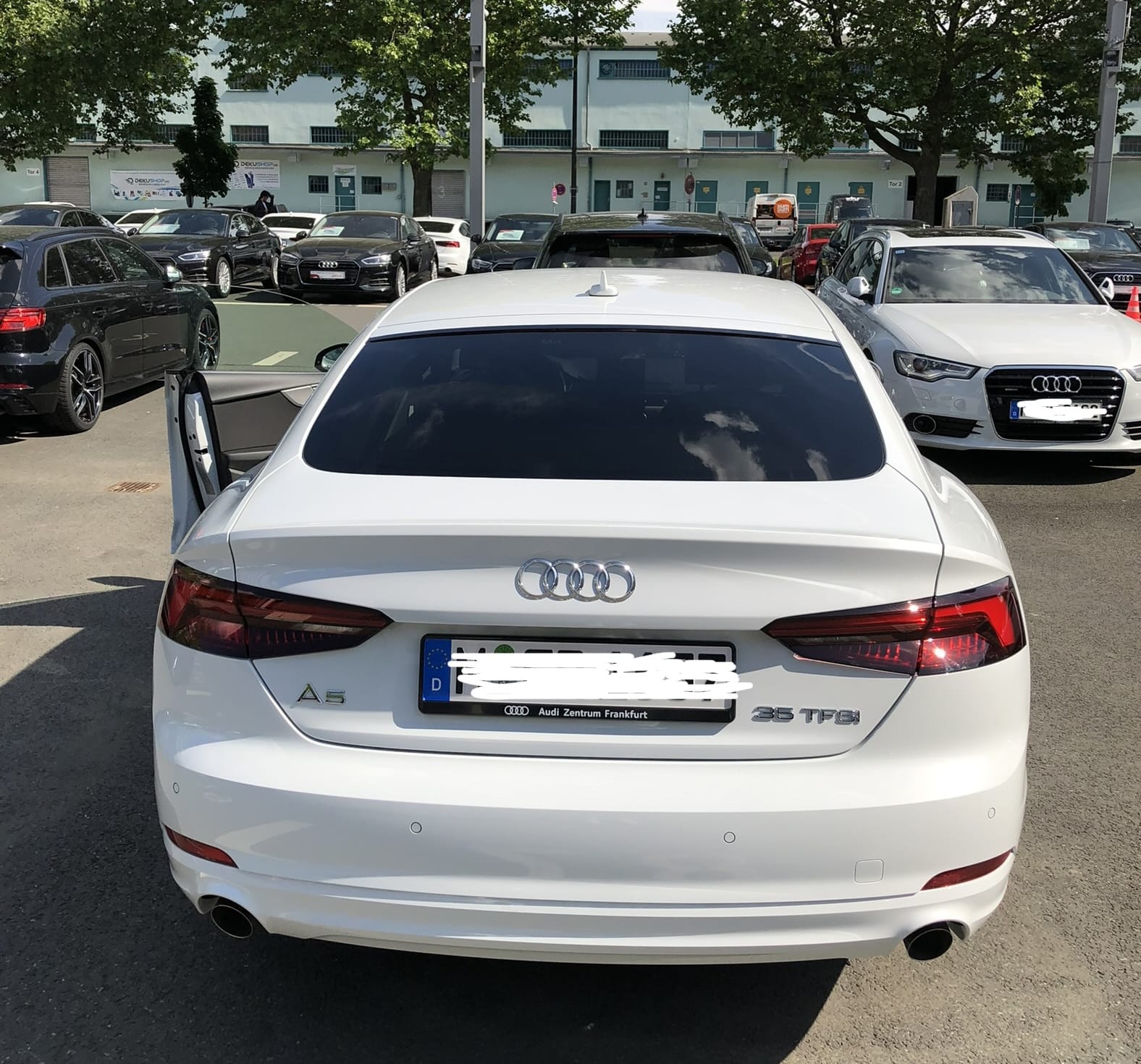 Audi A5 mit Navigationsgerät