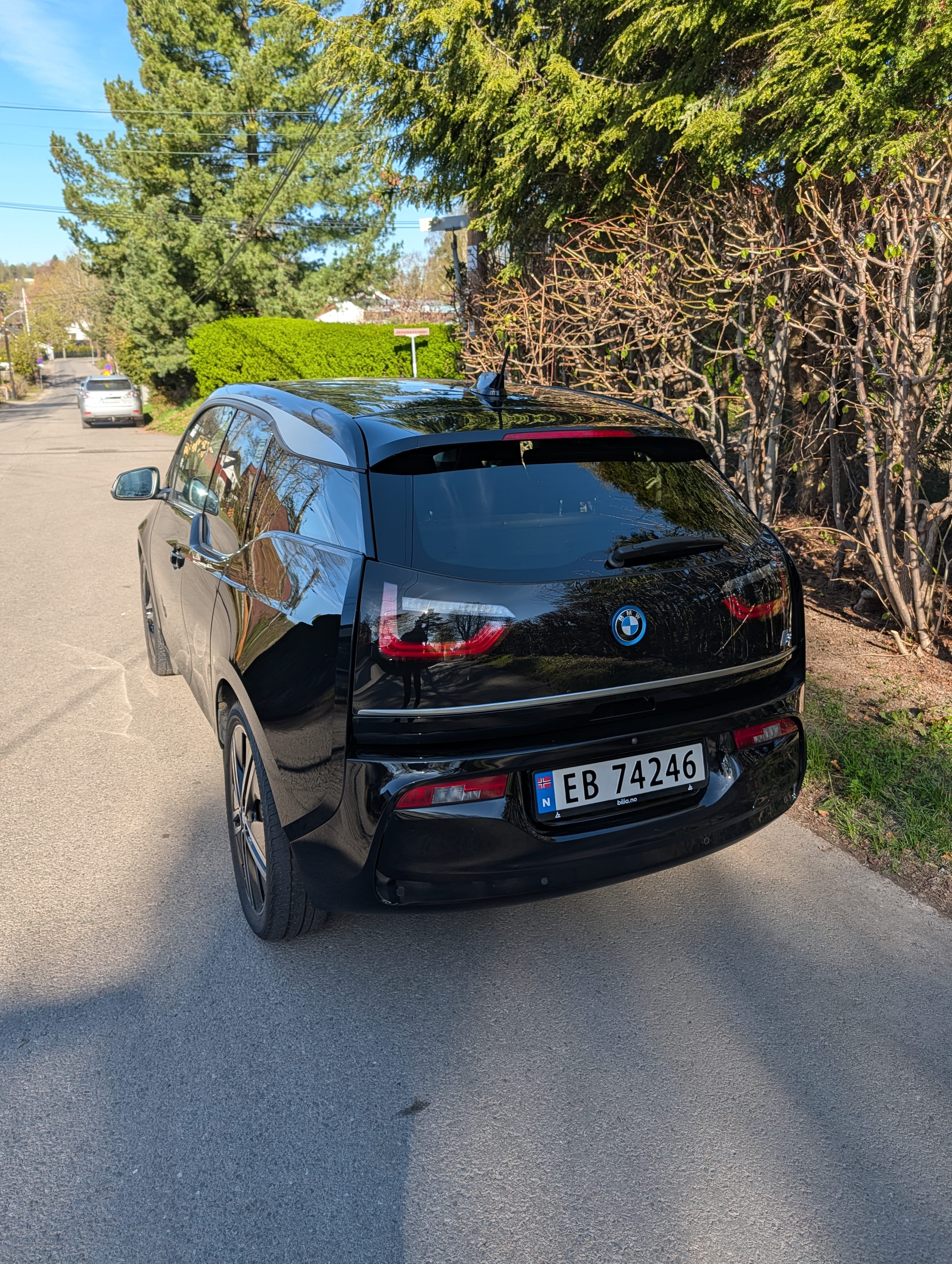BMW i3 med Ryggekamera