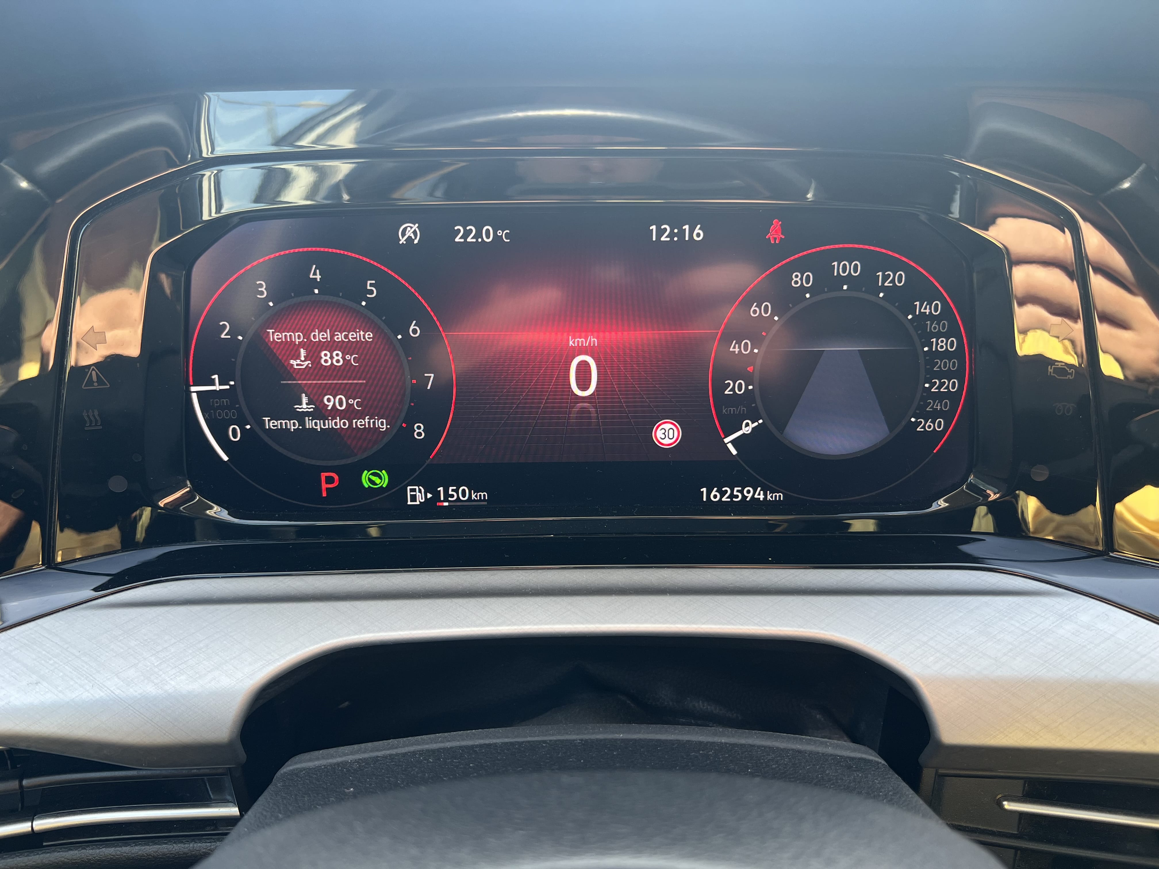 Volkswagen Golf Variant con Silla infantil