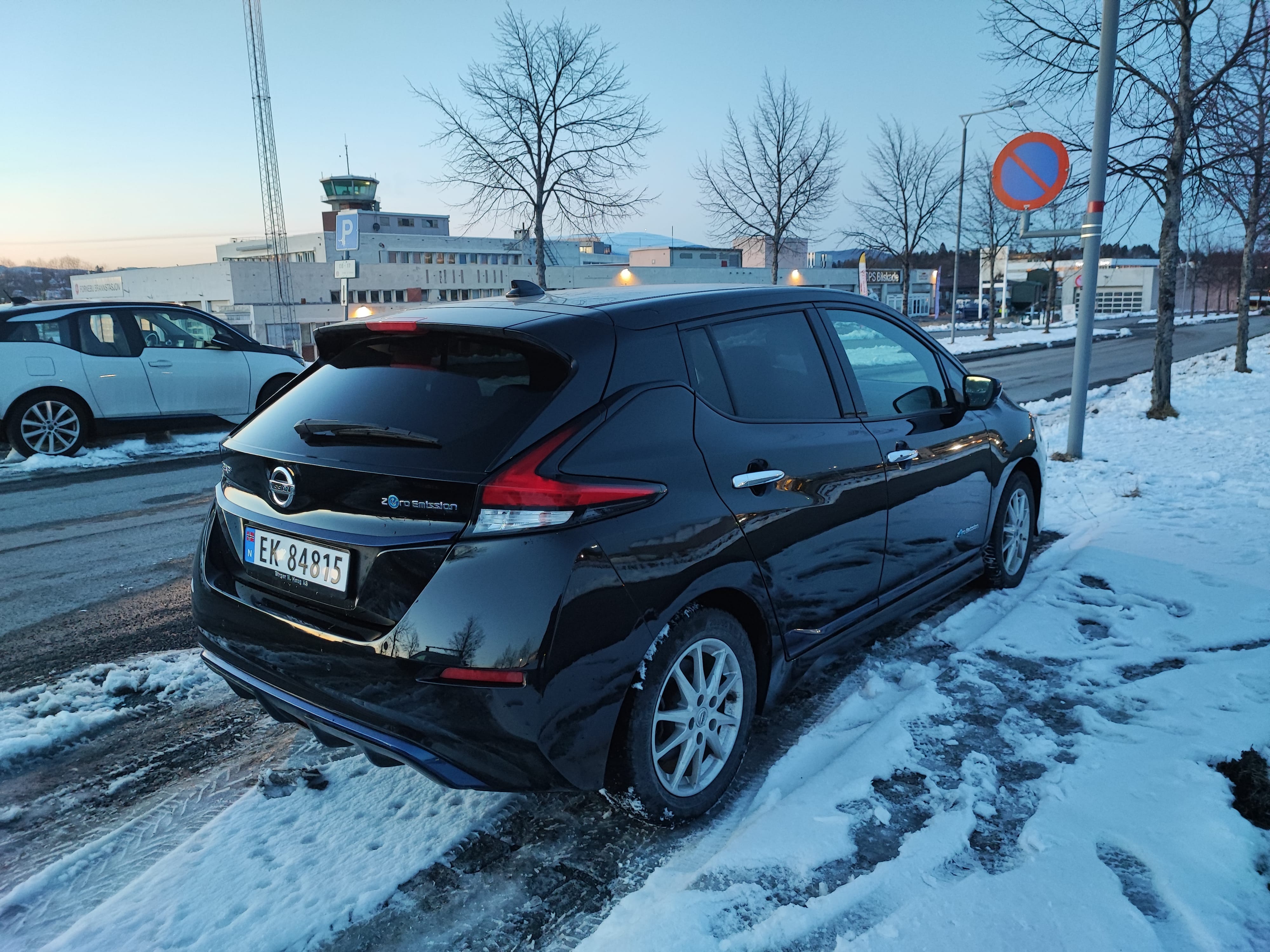 Nissan Leaf 40KWH med GPS