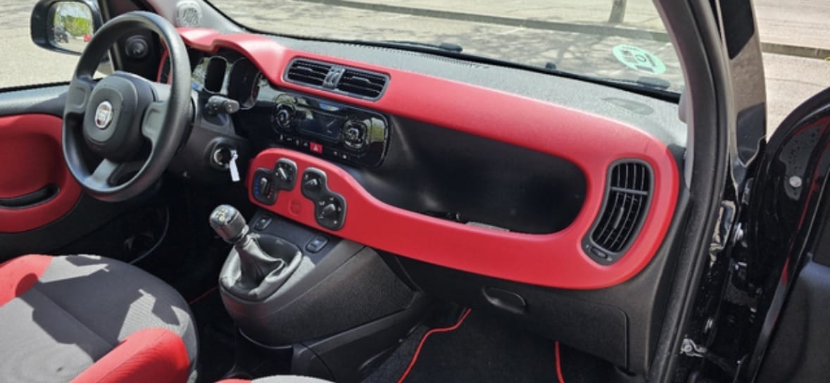 Fiat Panda con Silla infantil