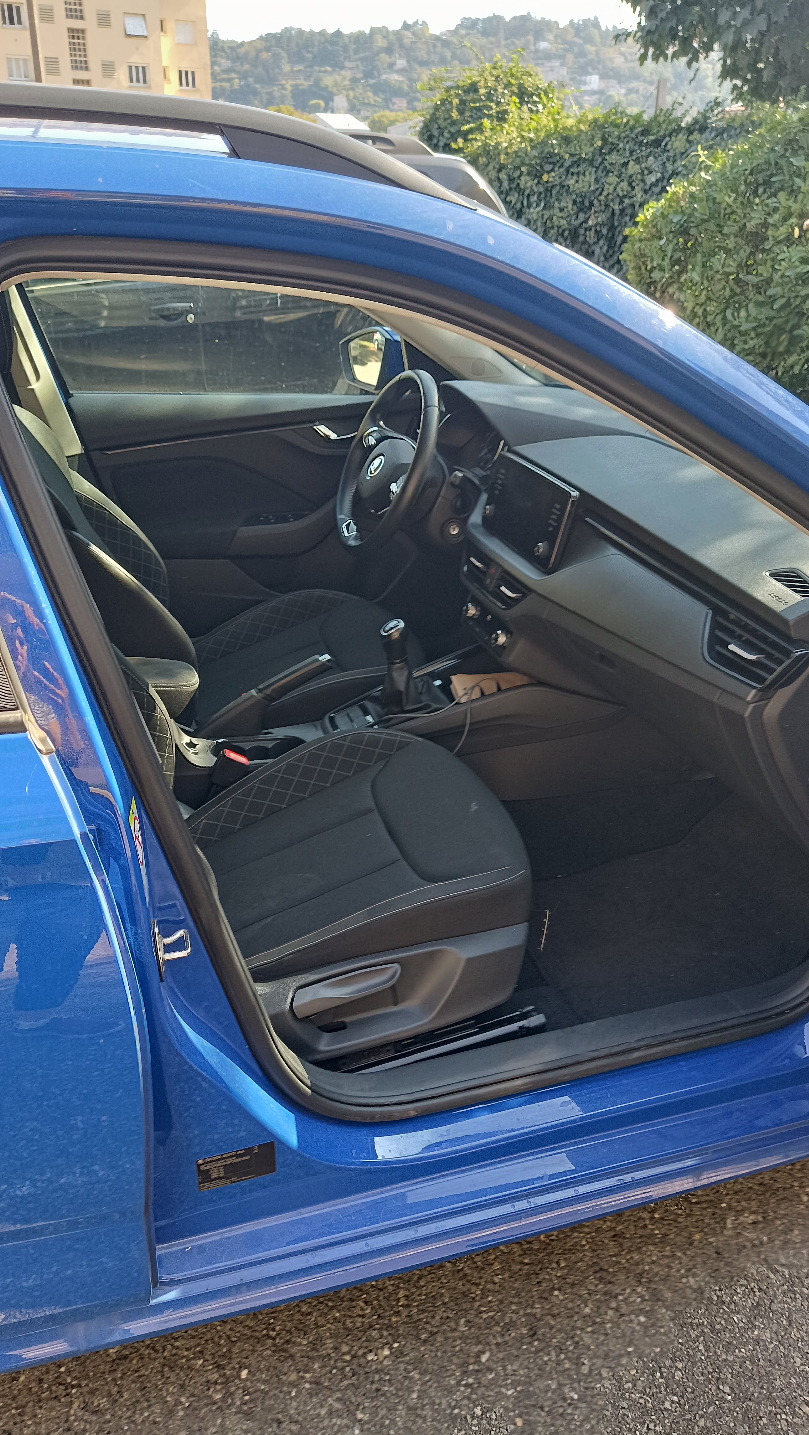 Skoda Kamiq avec Siège bébé