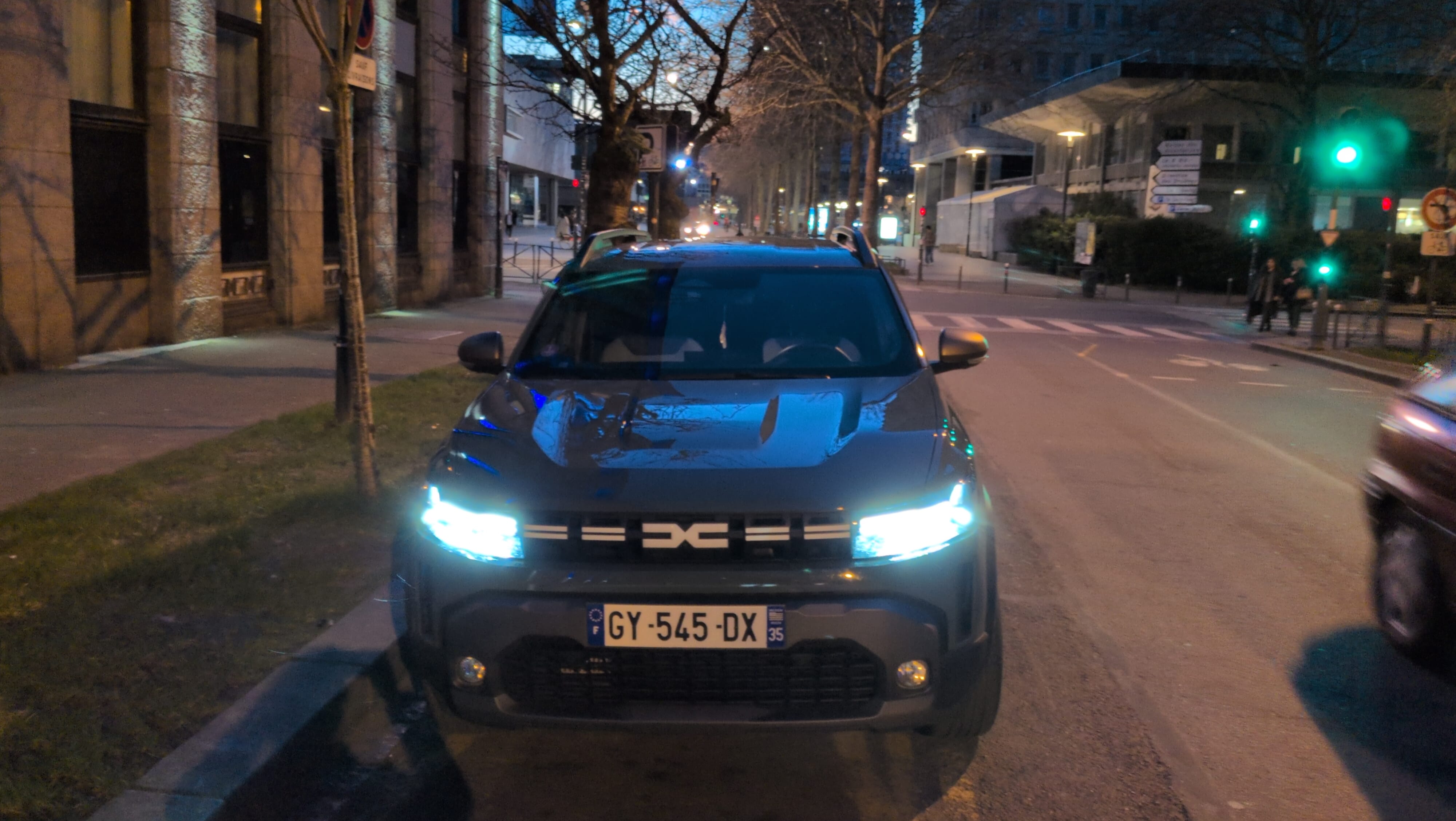 Dacia Duster with Dashcam