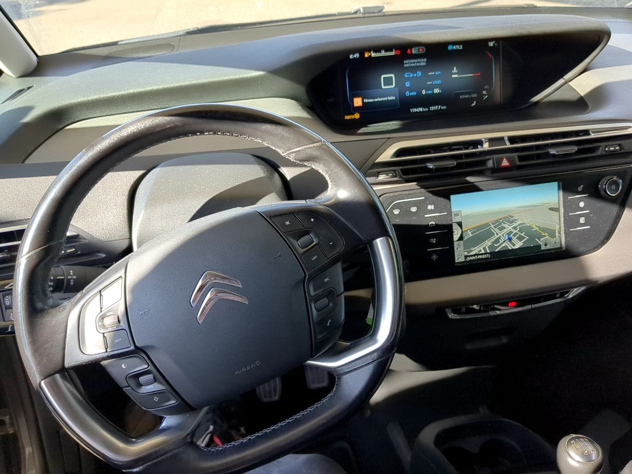 Citroen C4 Grand Picasso 130 cv avec Régulateur de vitesse
