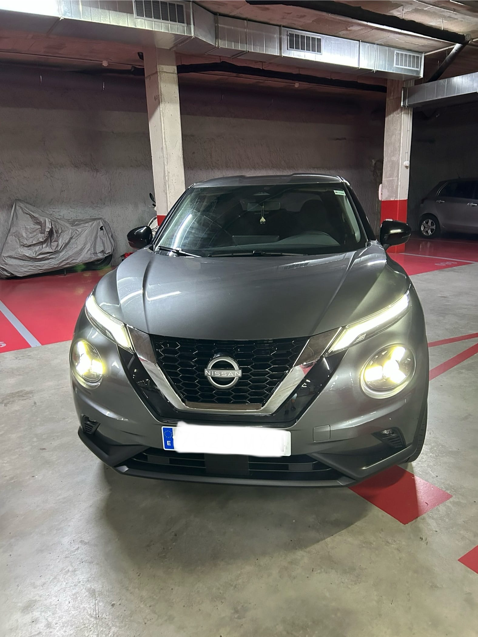 Nissan Juke con Silla infantil