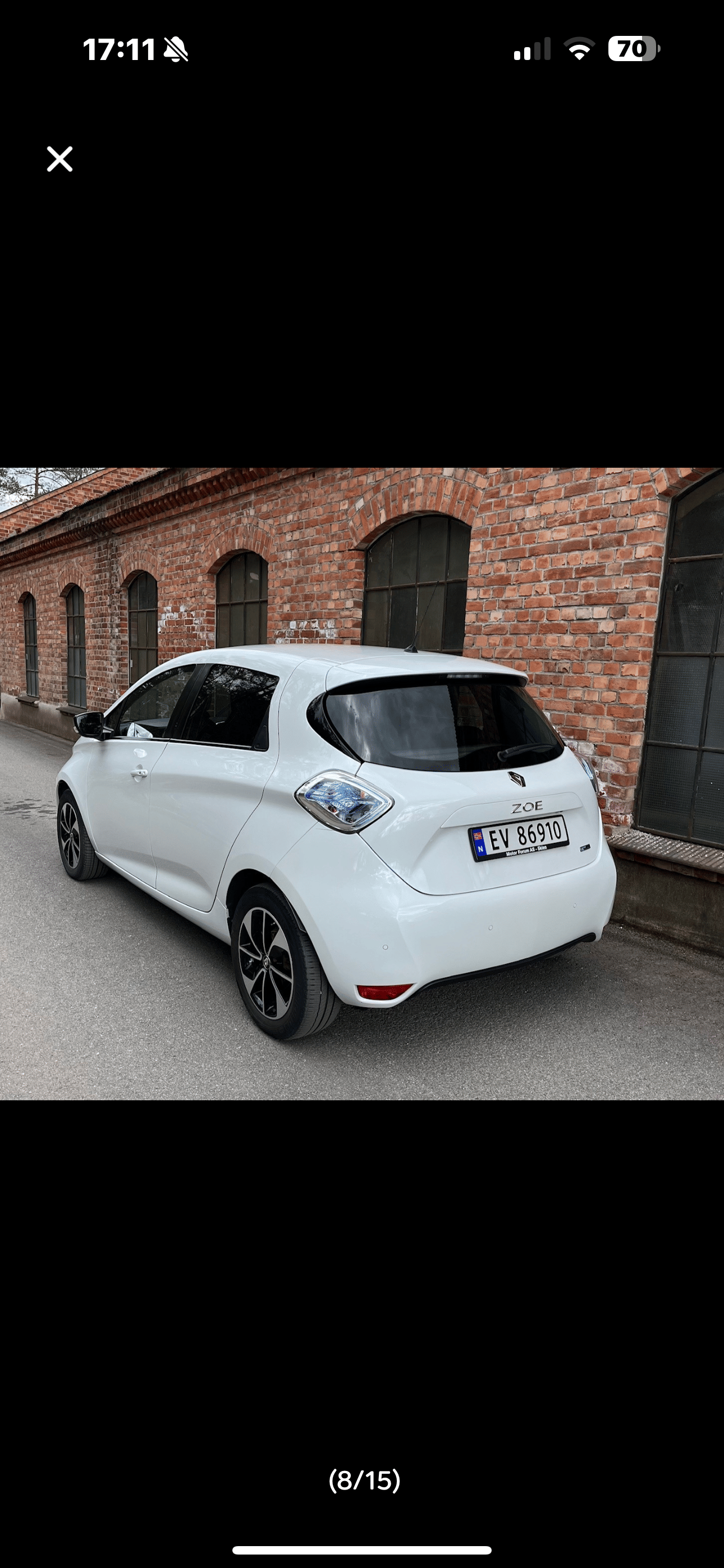 Renault ZOE med GPS