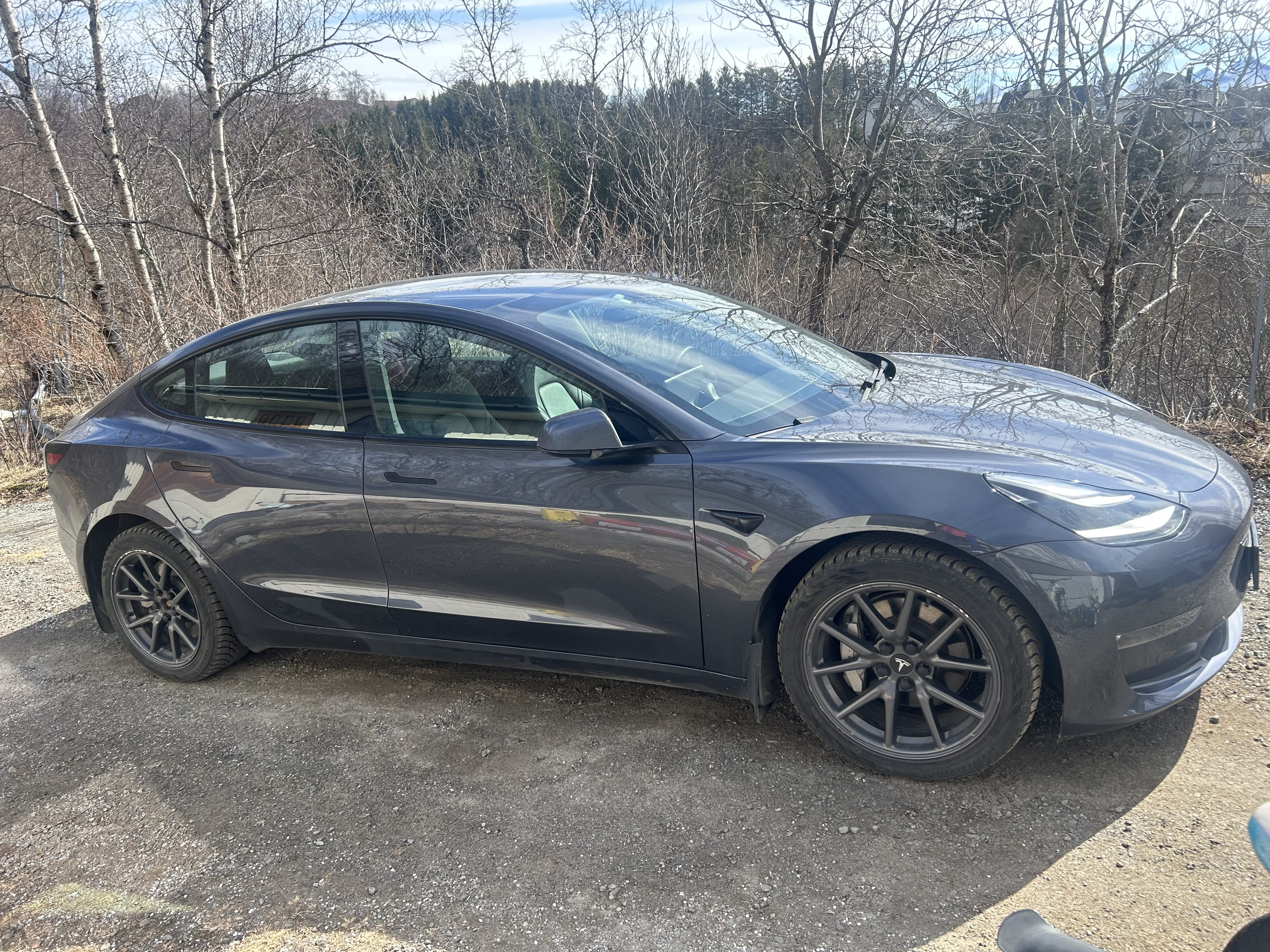 Tesla Model S med Aircondition