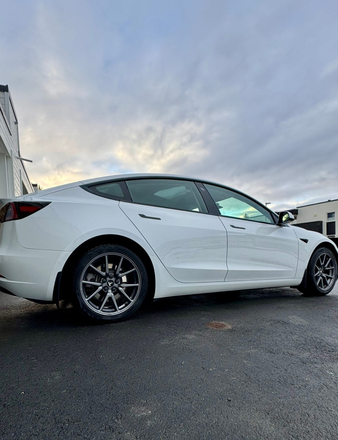 Tesla Model 3 med Aircondition