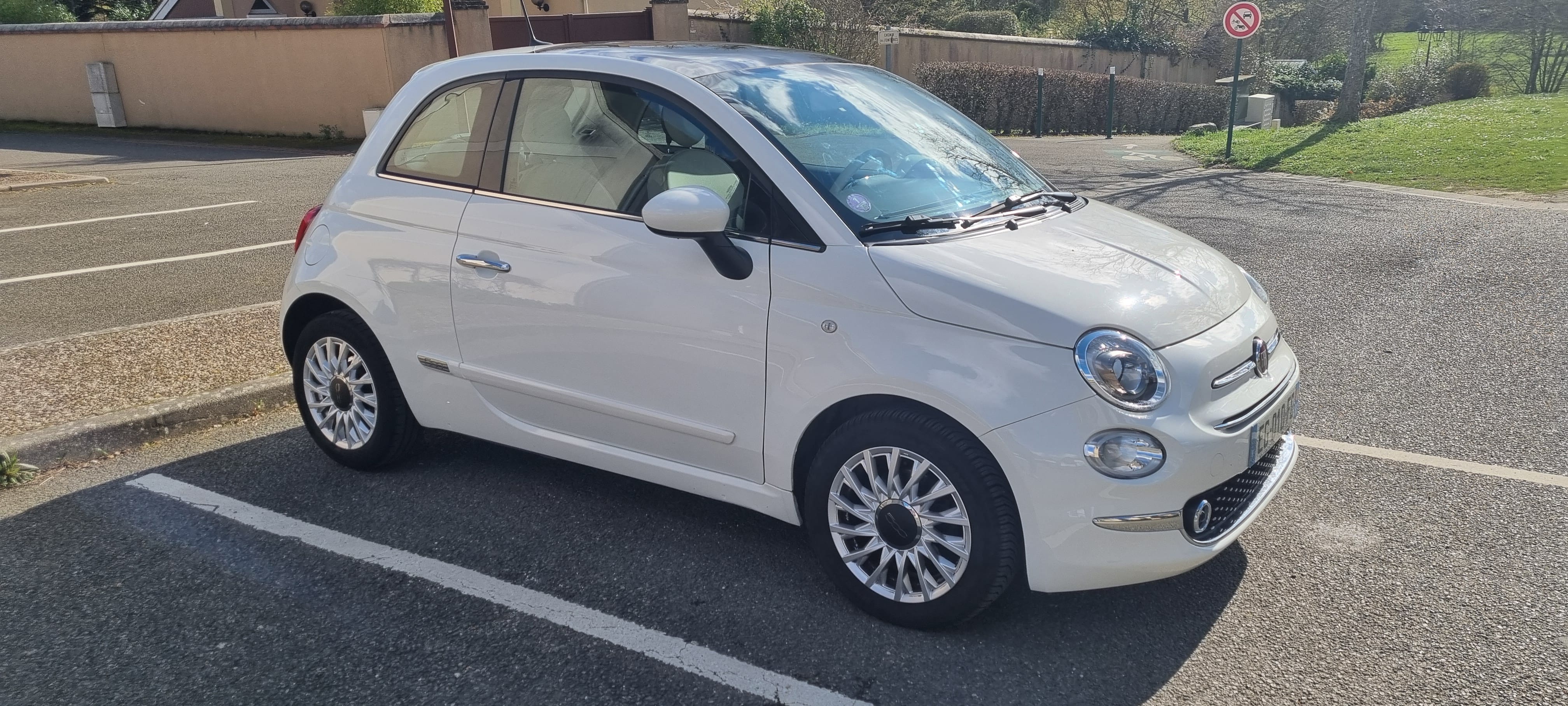 Fiat 500 Lounge avec GPS