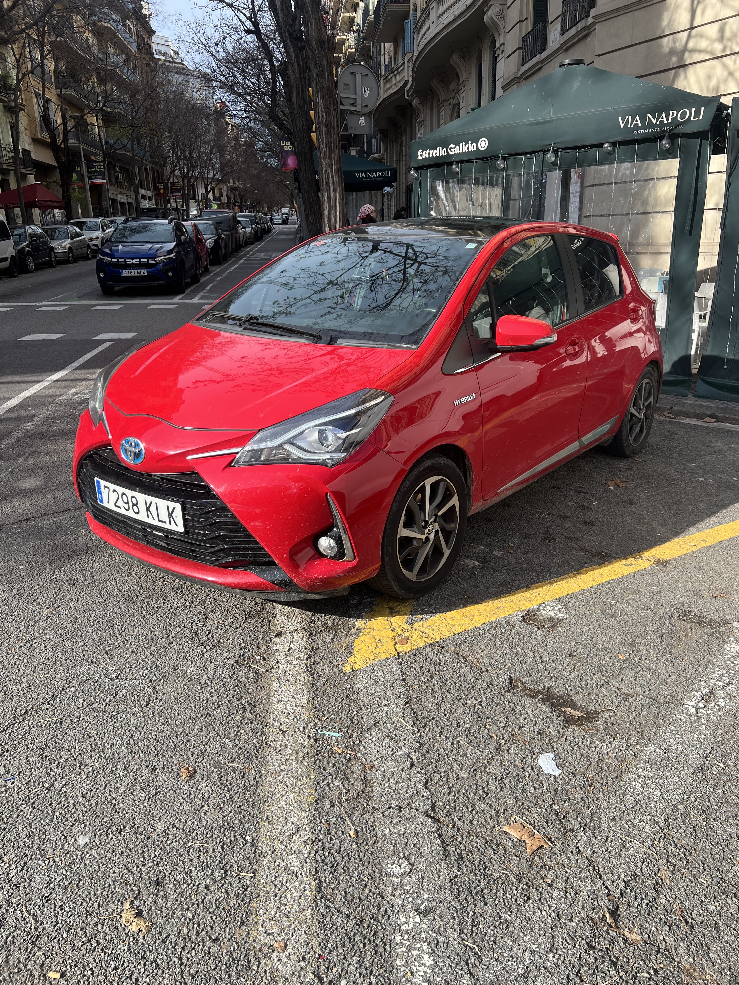 Toyota Yaris Híbrido, 2018, Gasolina 95, Automatik