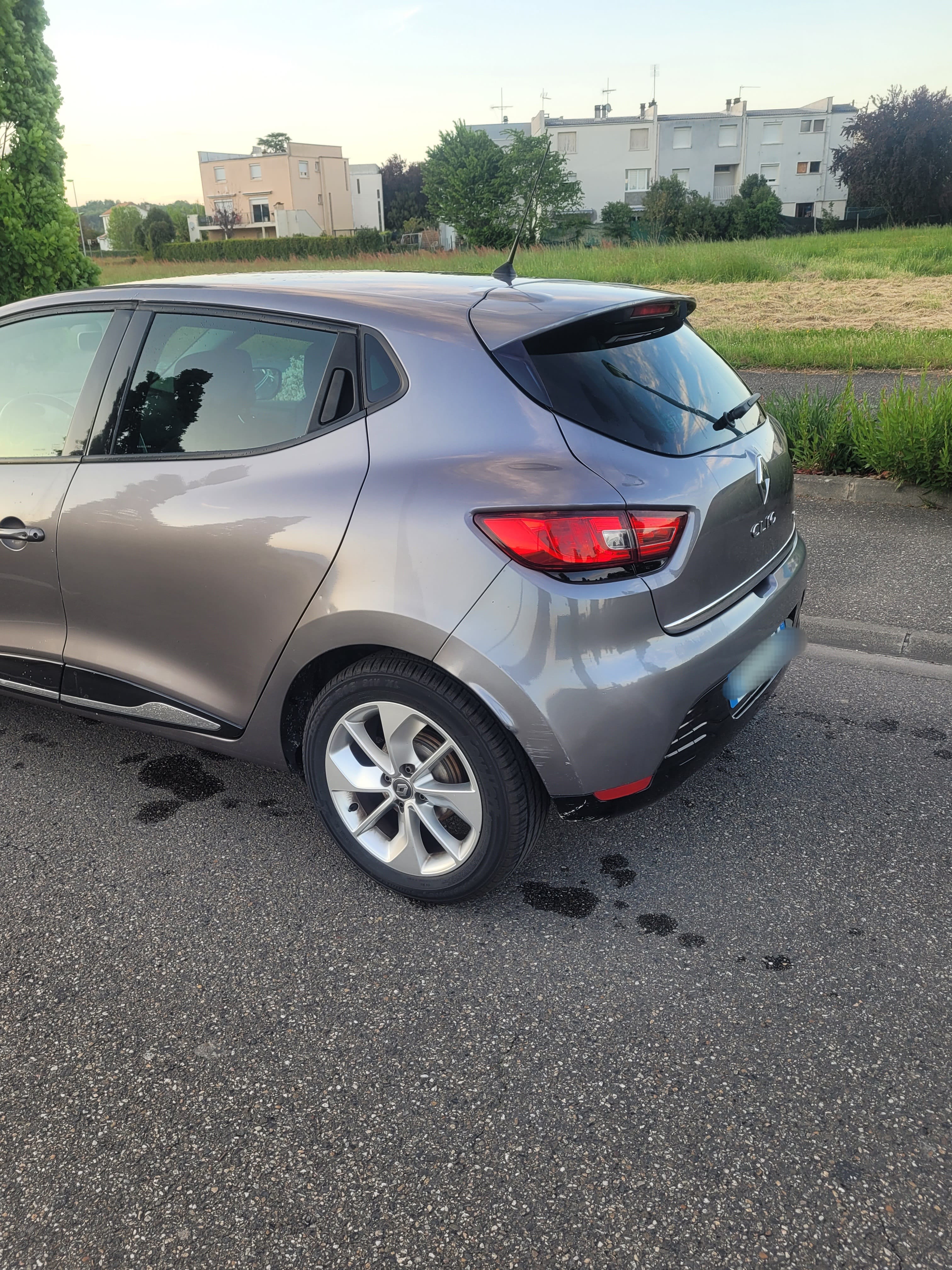 Renault Clio avec Siège bébé