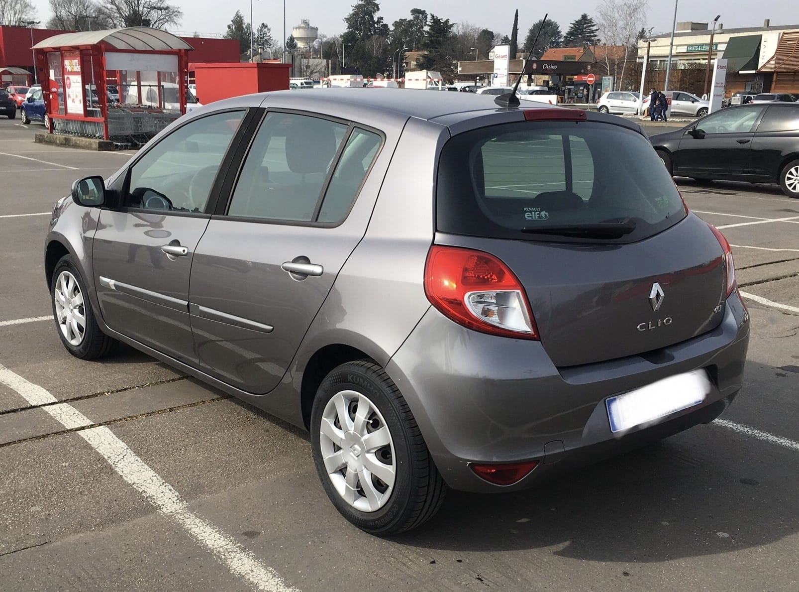 Renault Clio 3 Grise 1.5Dci avec Climatisation