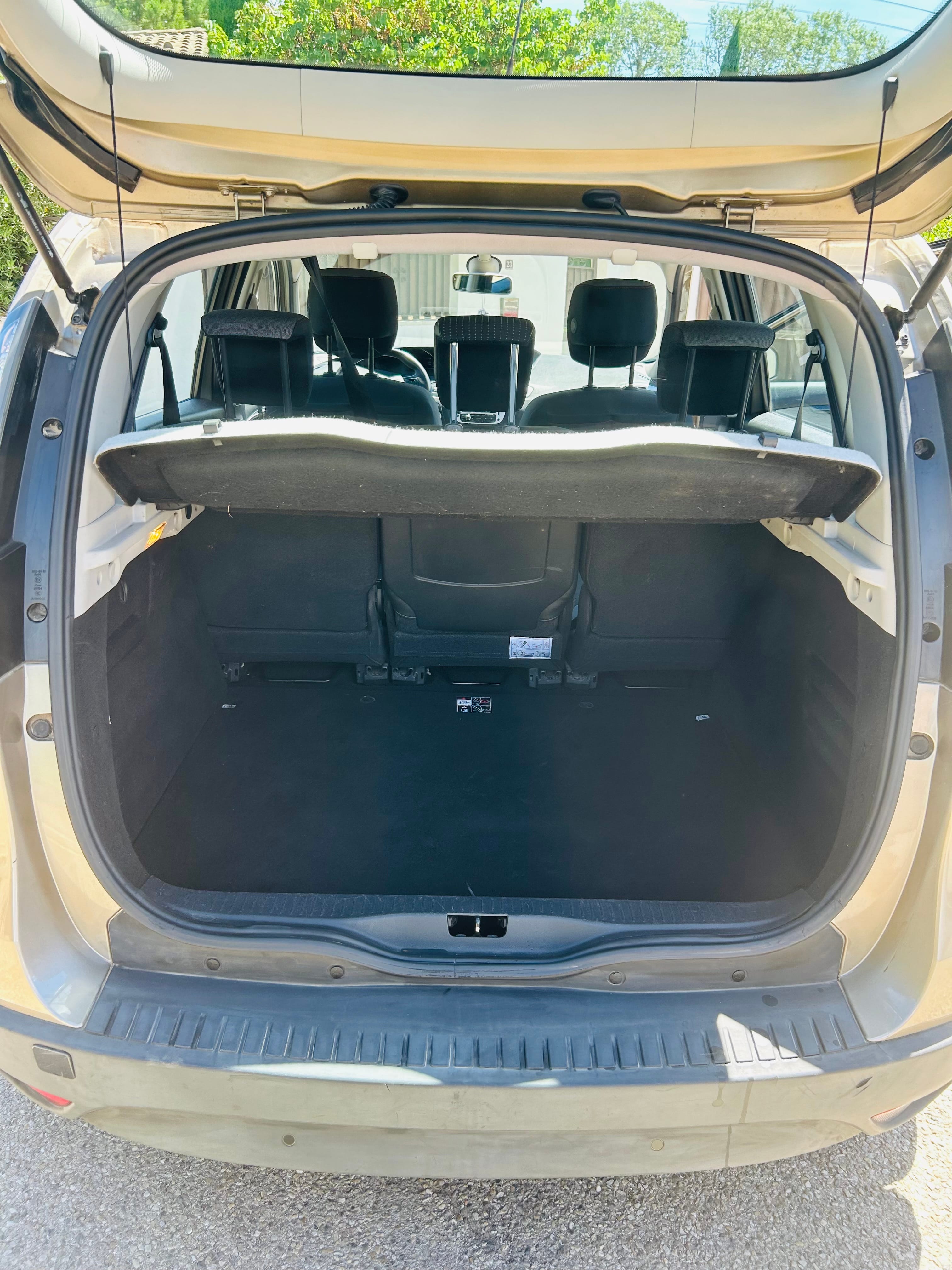 Renault Scenic with Baby seat