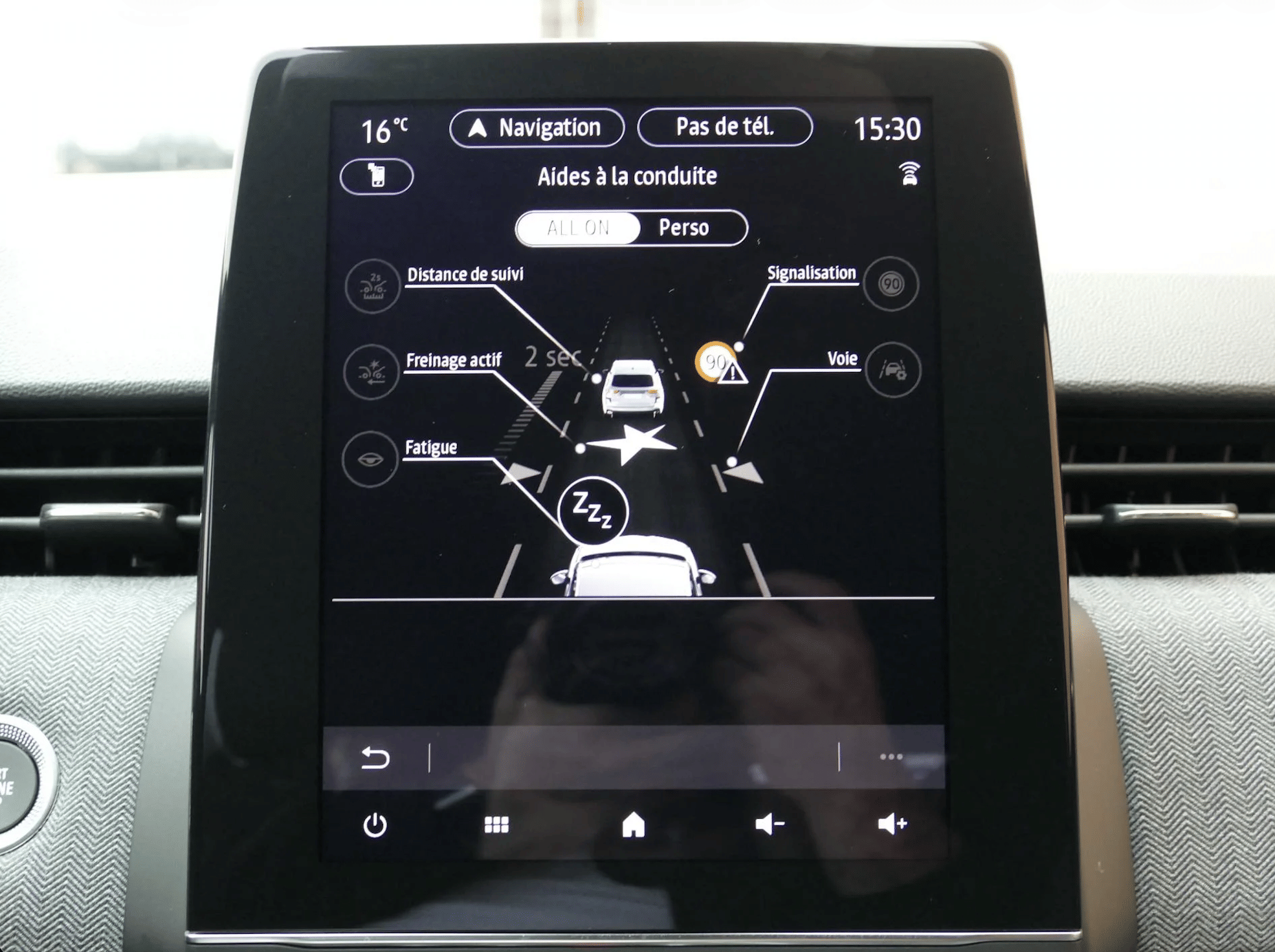 Renault Clio avec GPS