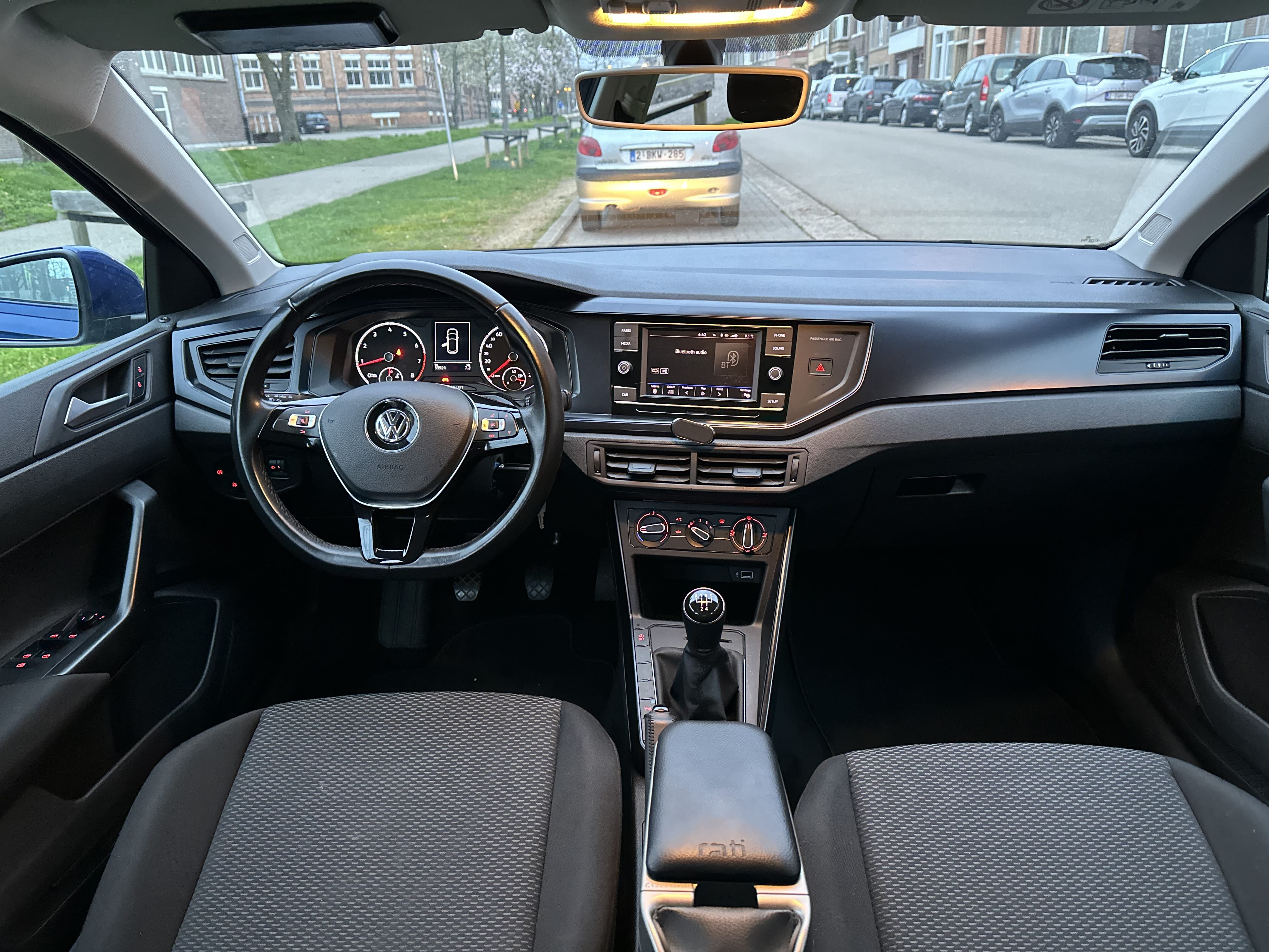 Volkswagen Polo met Sneeuwbanden