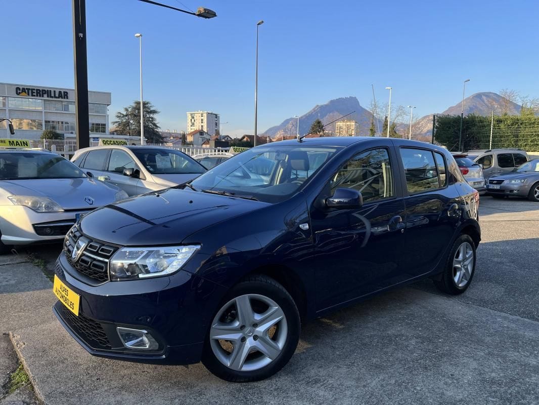 Dacia Sandero climatisation et bluetooth, 2018, Essence 95
