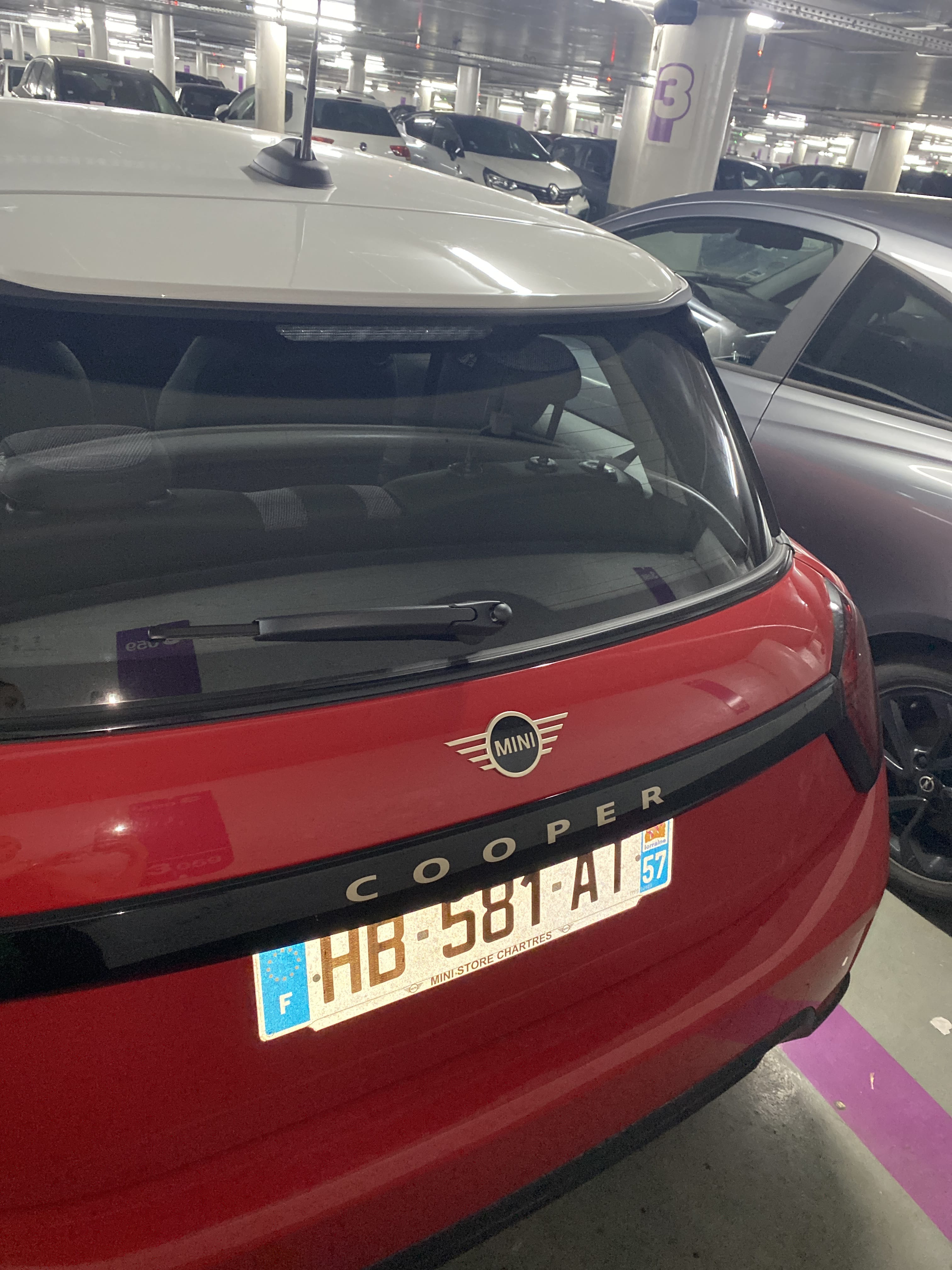 Mini Cooper 3 portes avec Régulateur de vitesse