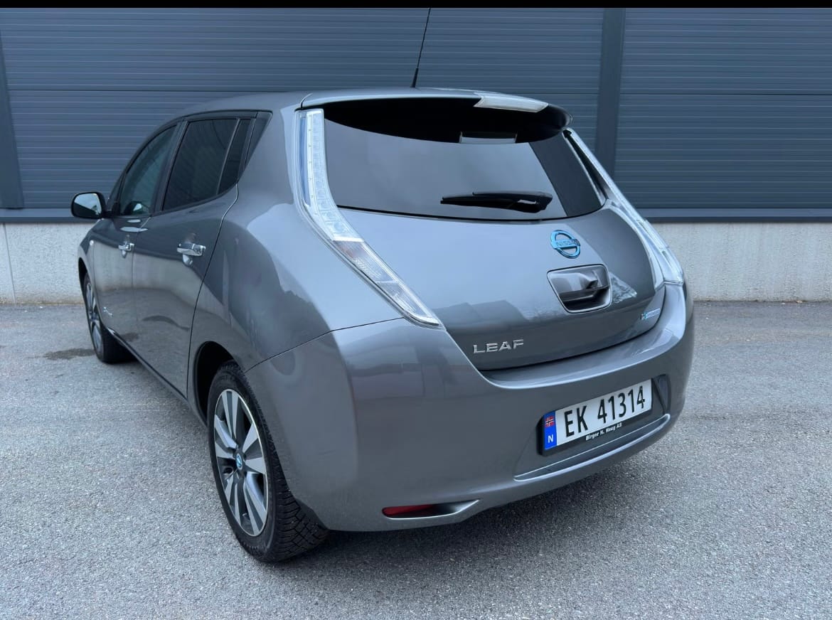 Nissan Leaf med Ryggekamera