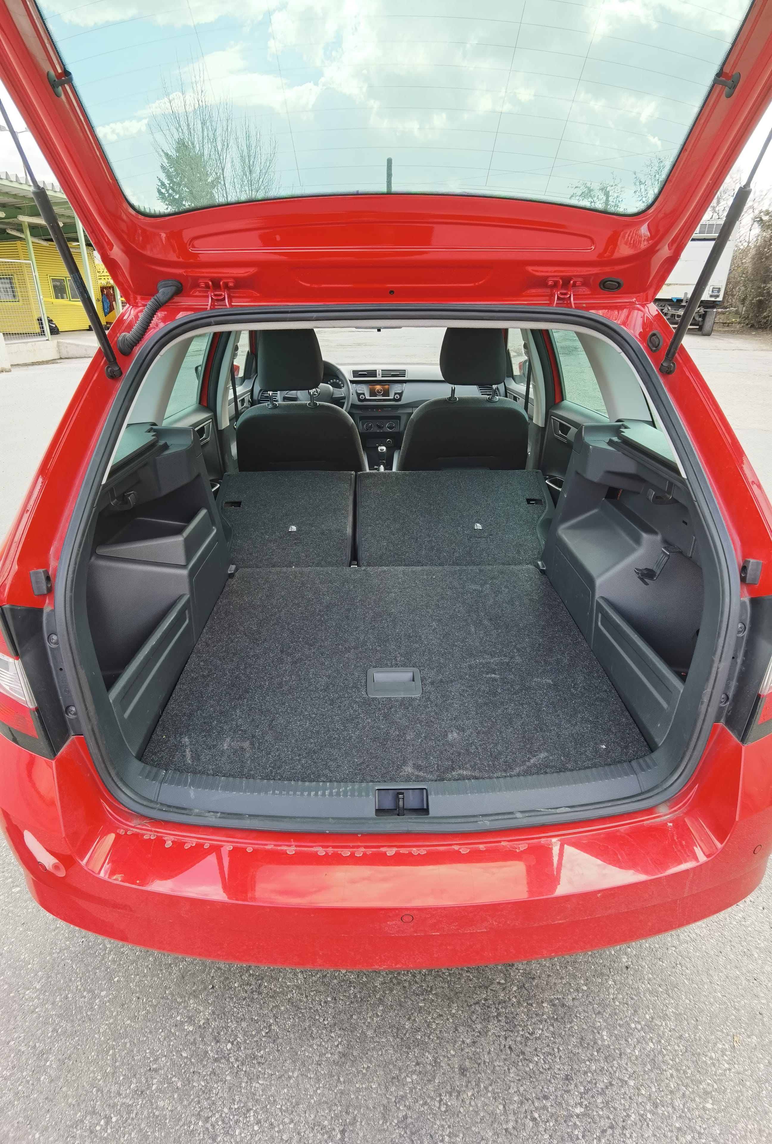 Skoda Fabia Kombi avec Pneus neige