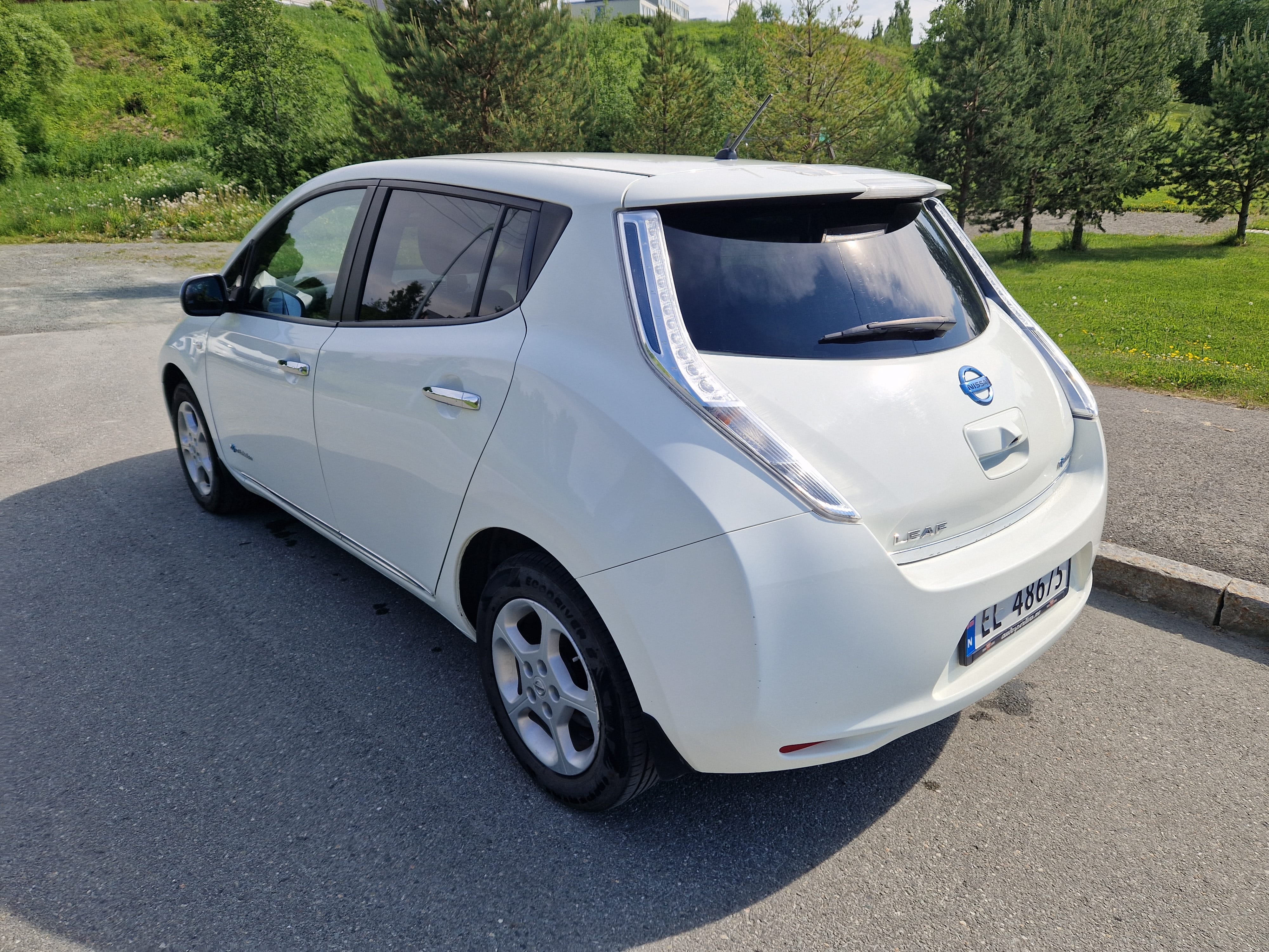 Nissan Leaf med Cruisekontroll