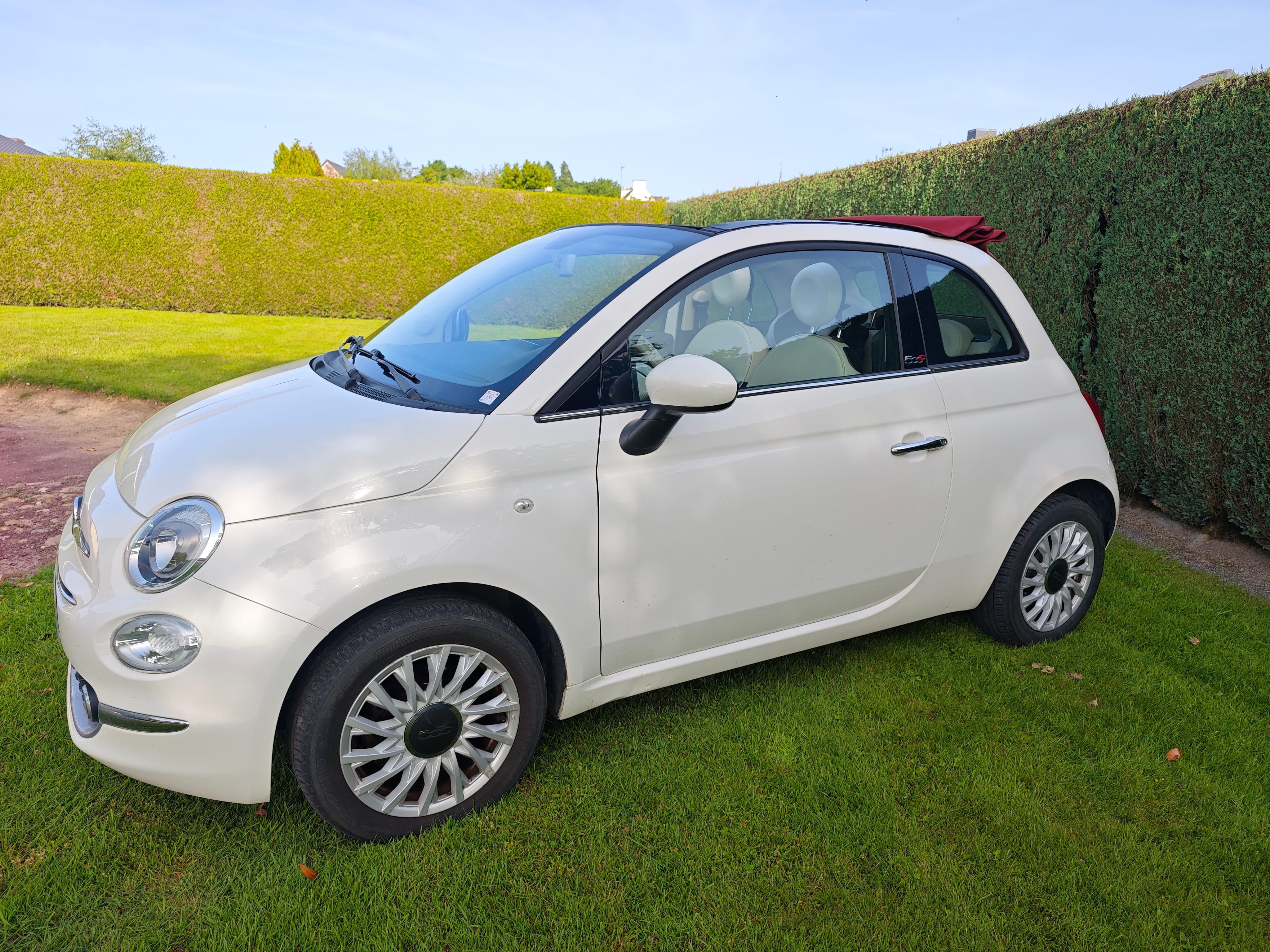 Fiat 500 C avec Climatisation