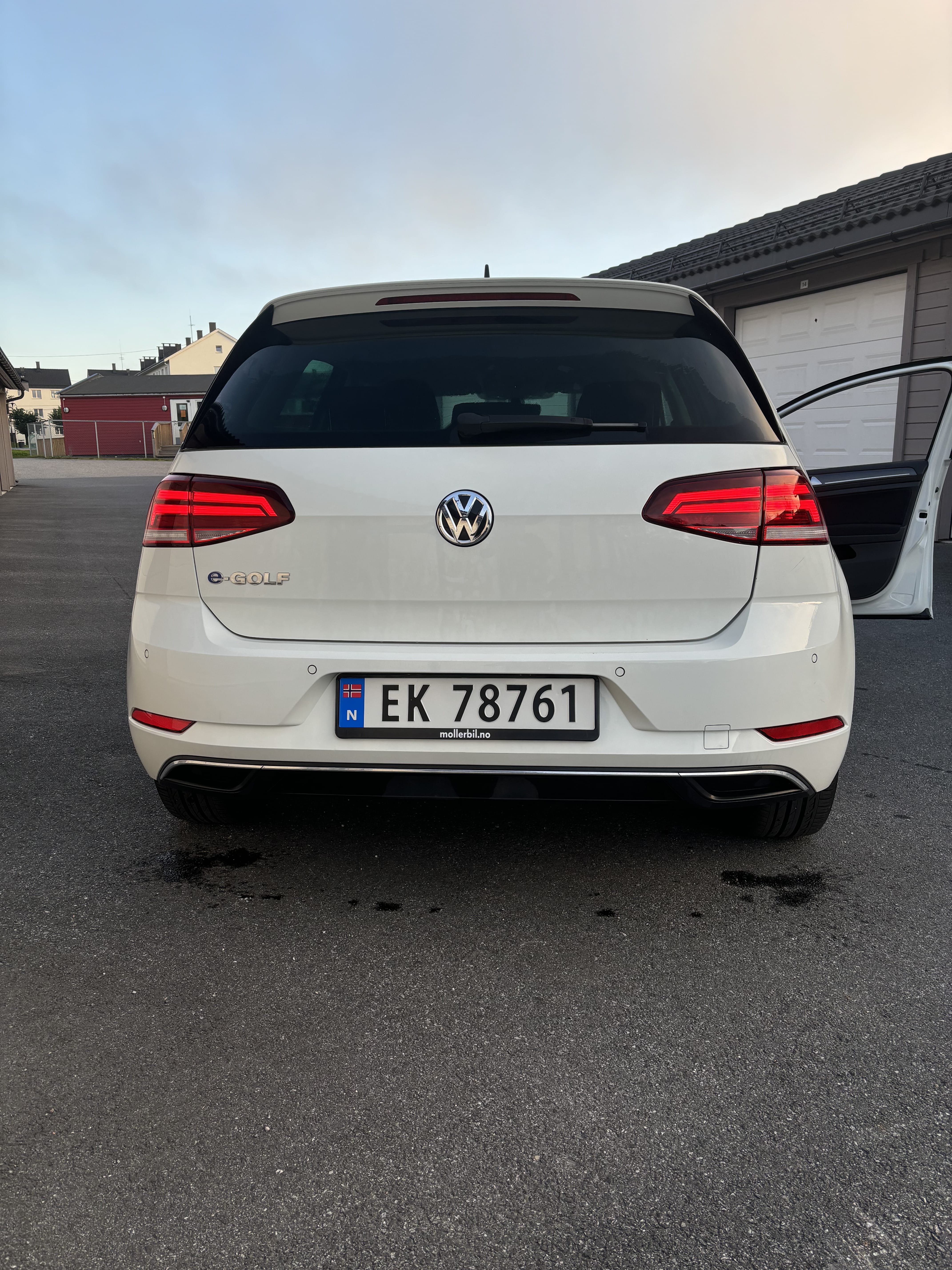 Volkswagen e-Golf med GPS