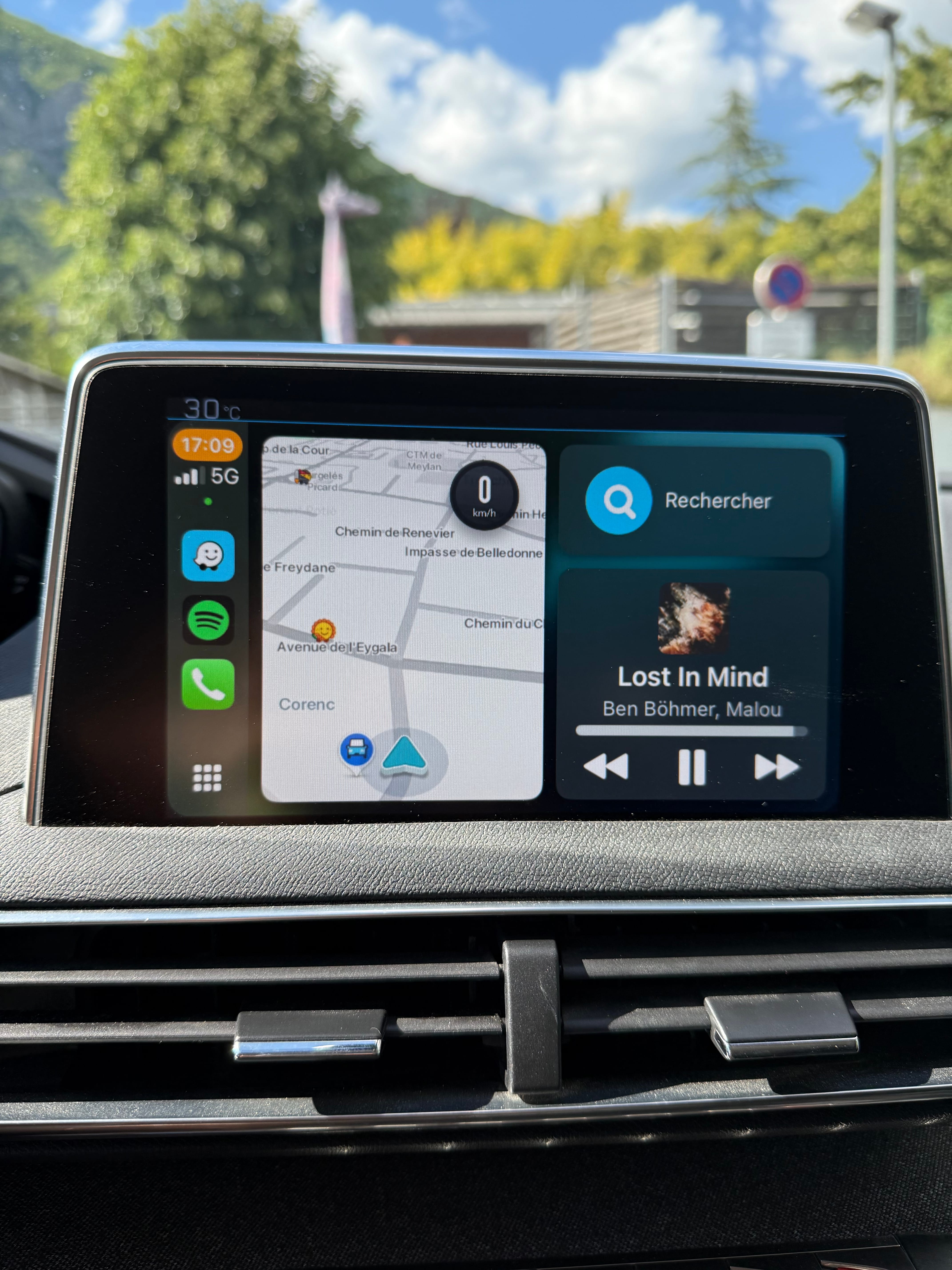 Peugeot 5008 met Bluetooth audio