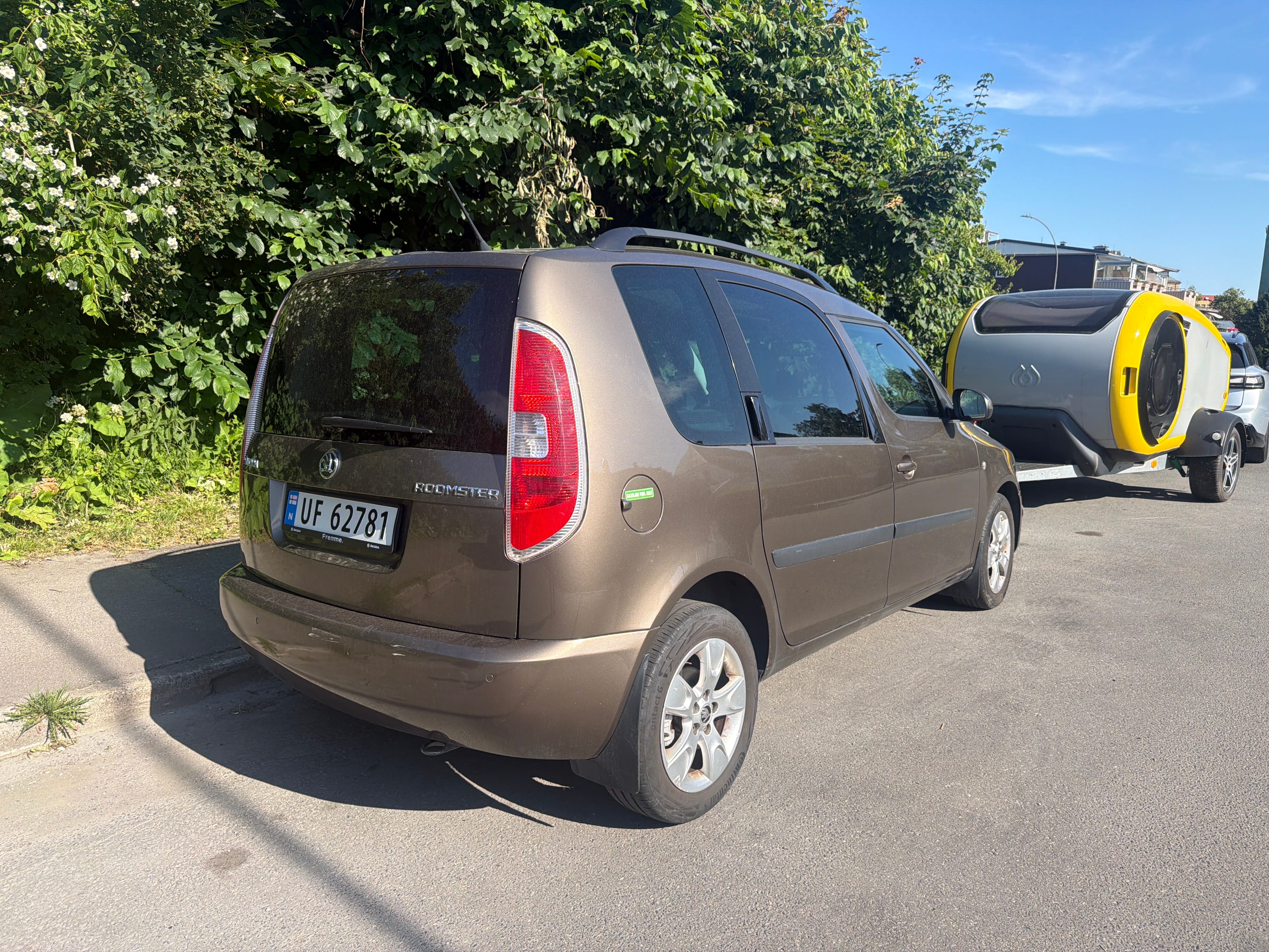 Skoda Roomster mit Winterreifen