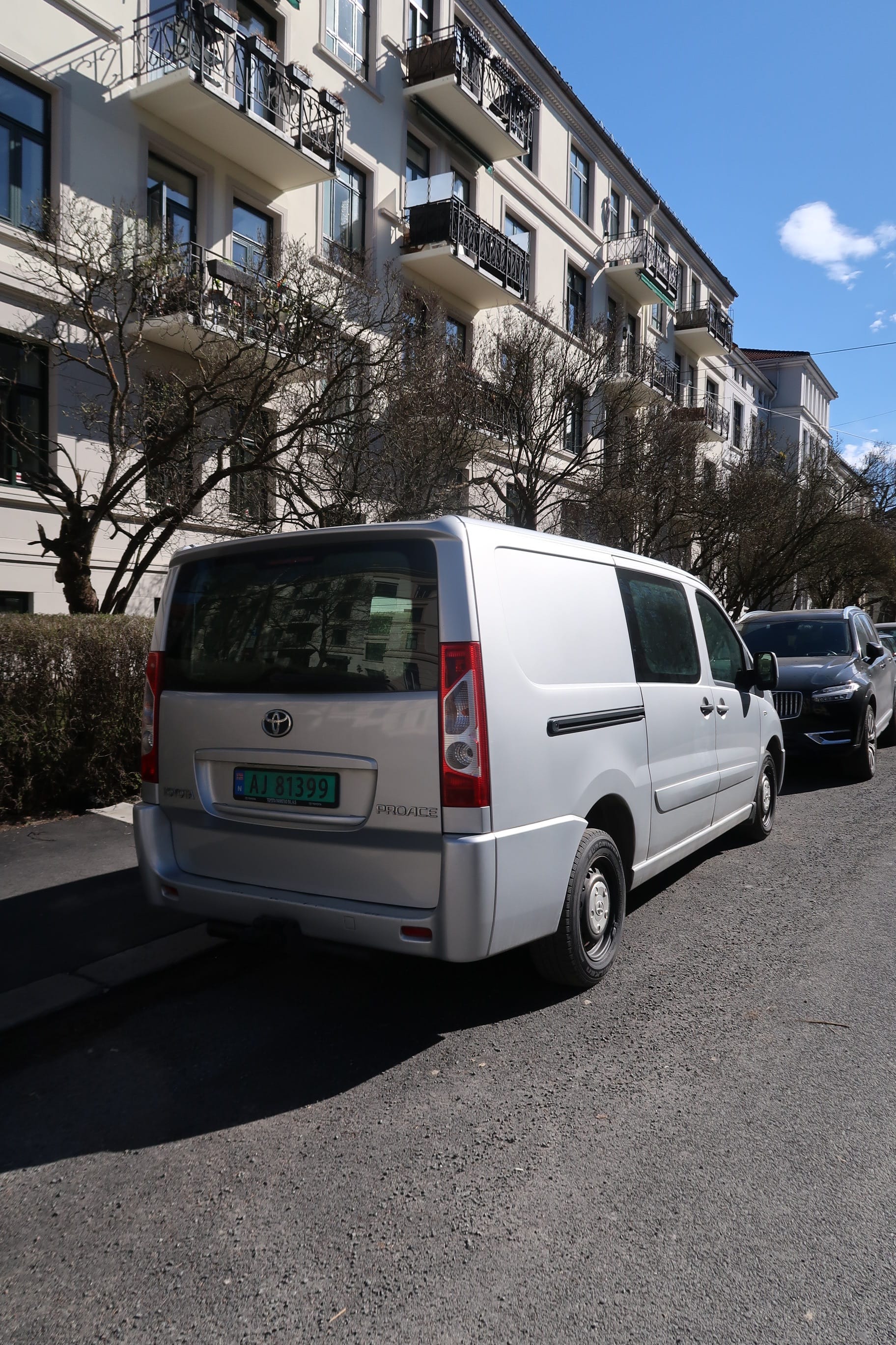 Toyota Proace Varebil med Cruisekontroll