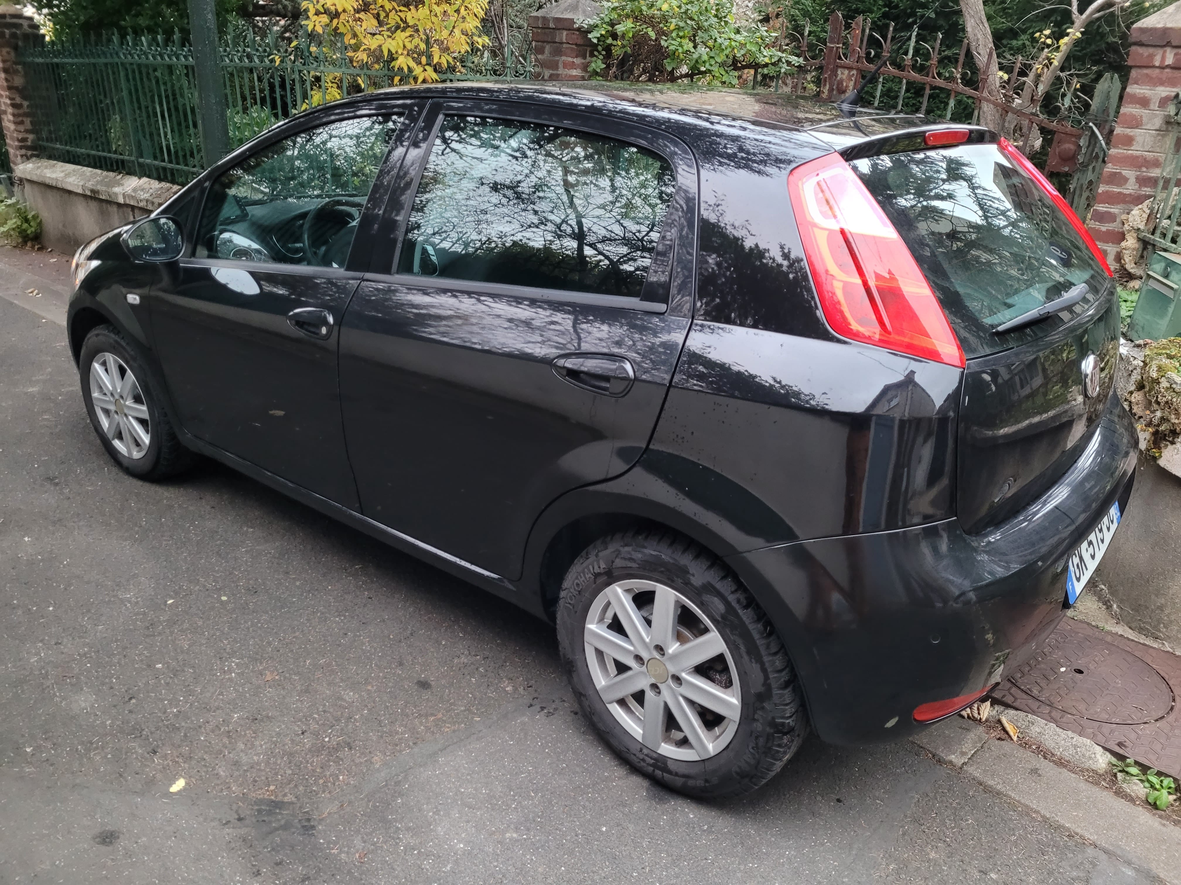 Fiat Punto avec Caméra de recul