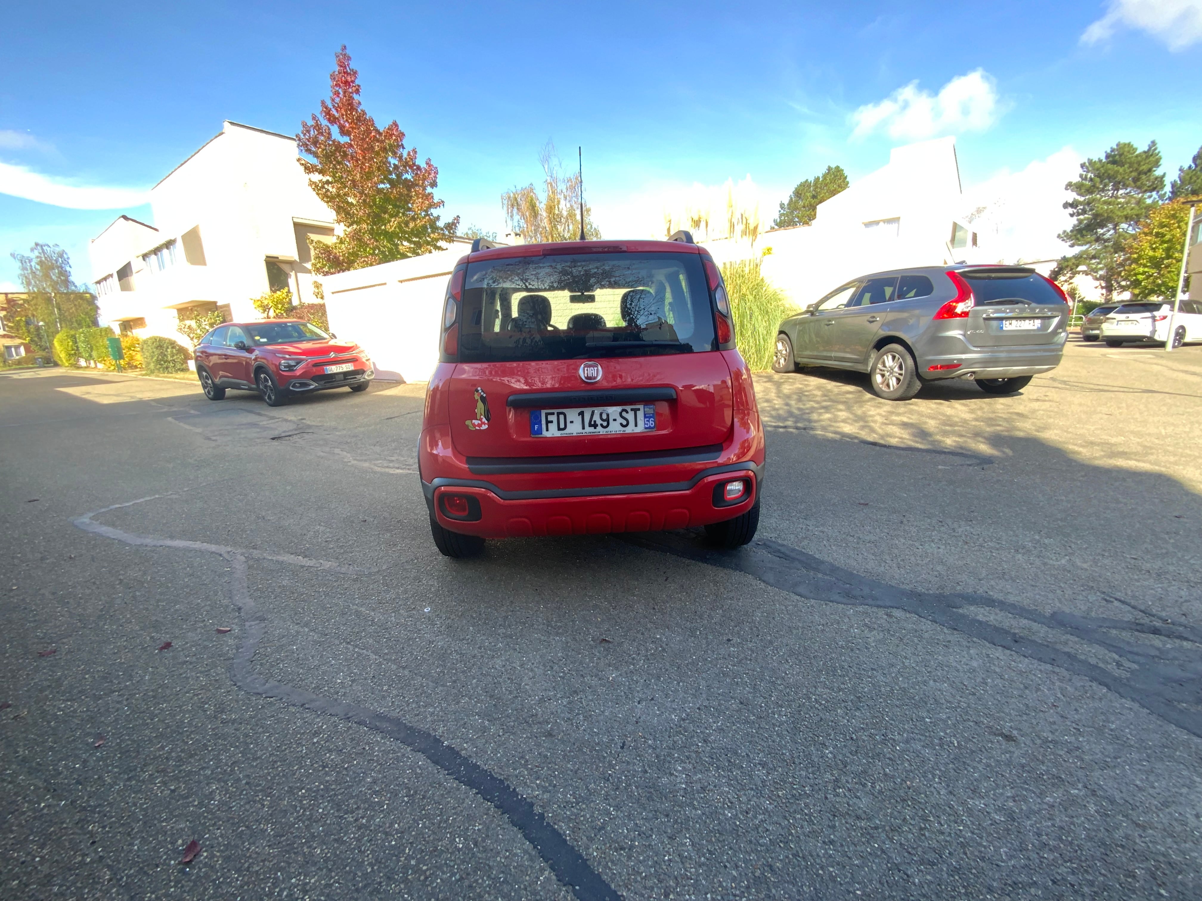 Fiat Panda avec Autoradio