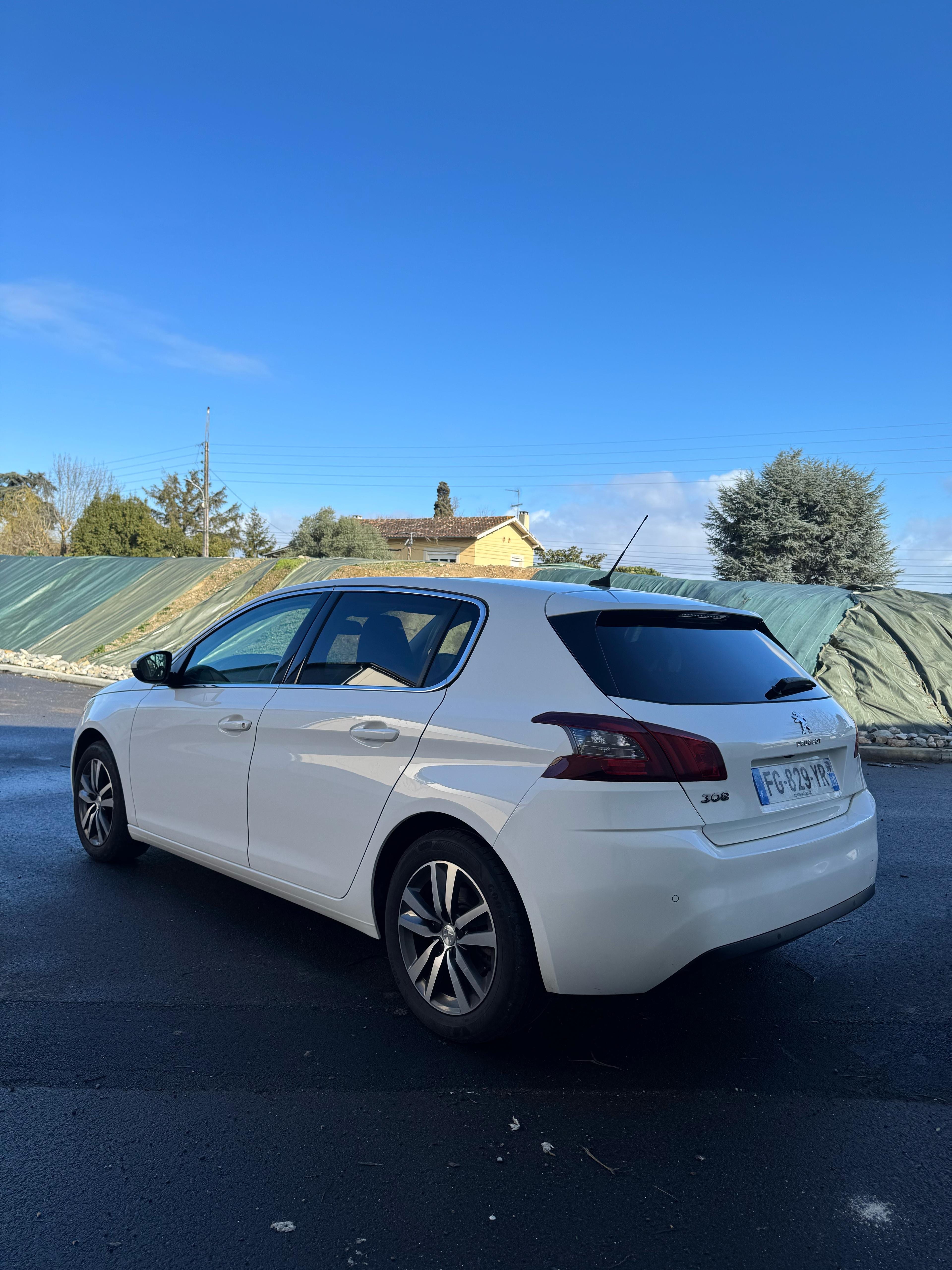 Peugeot 308 avec Régulateur de vitesse