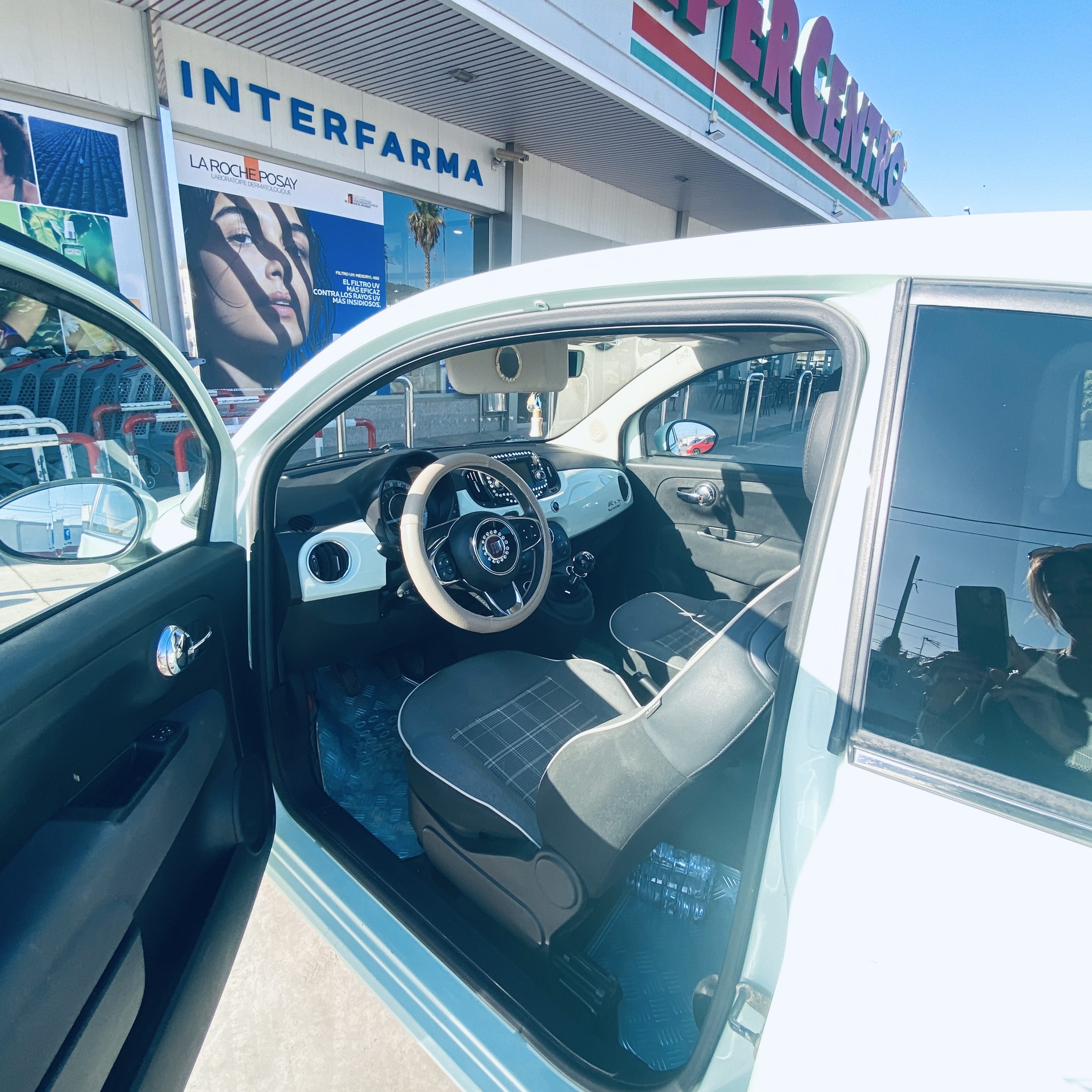 Fiat 500 C with Android Auto