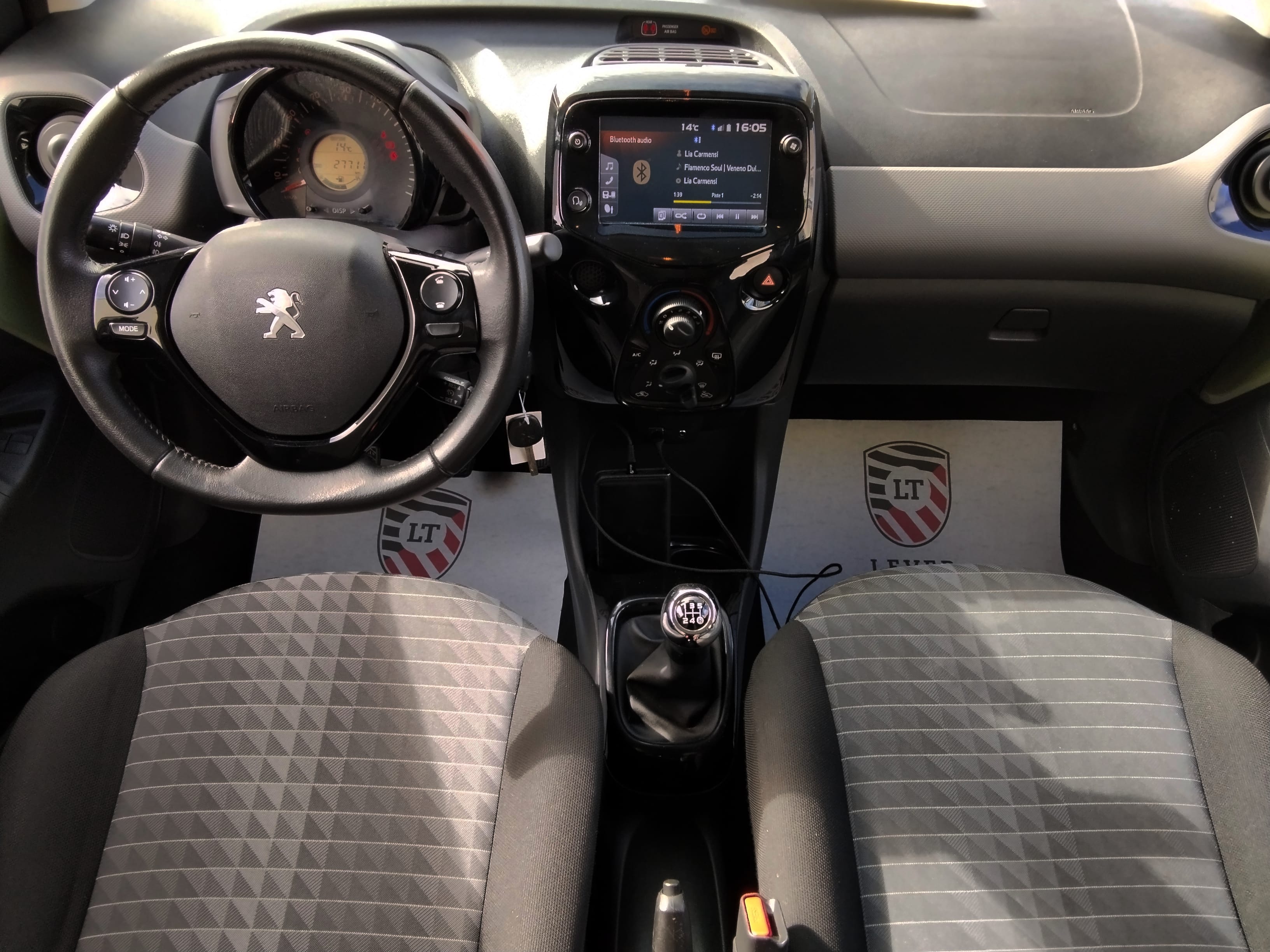 Peugeot 108 avec Audio Bluetooth