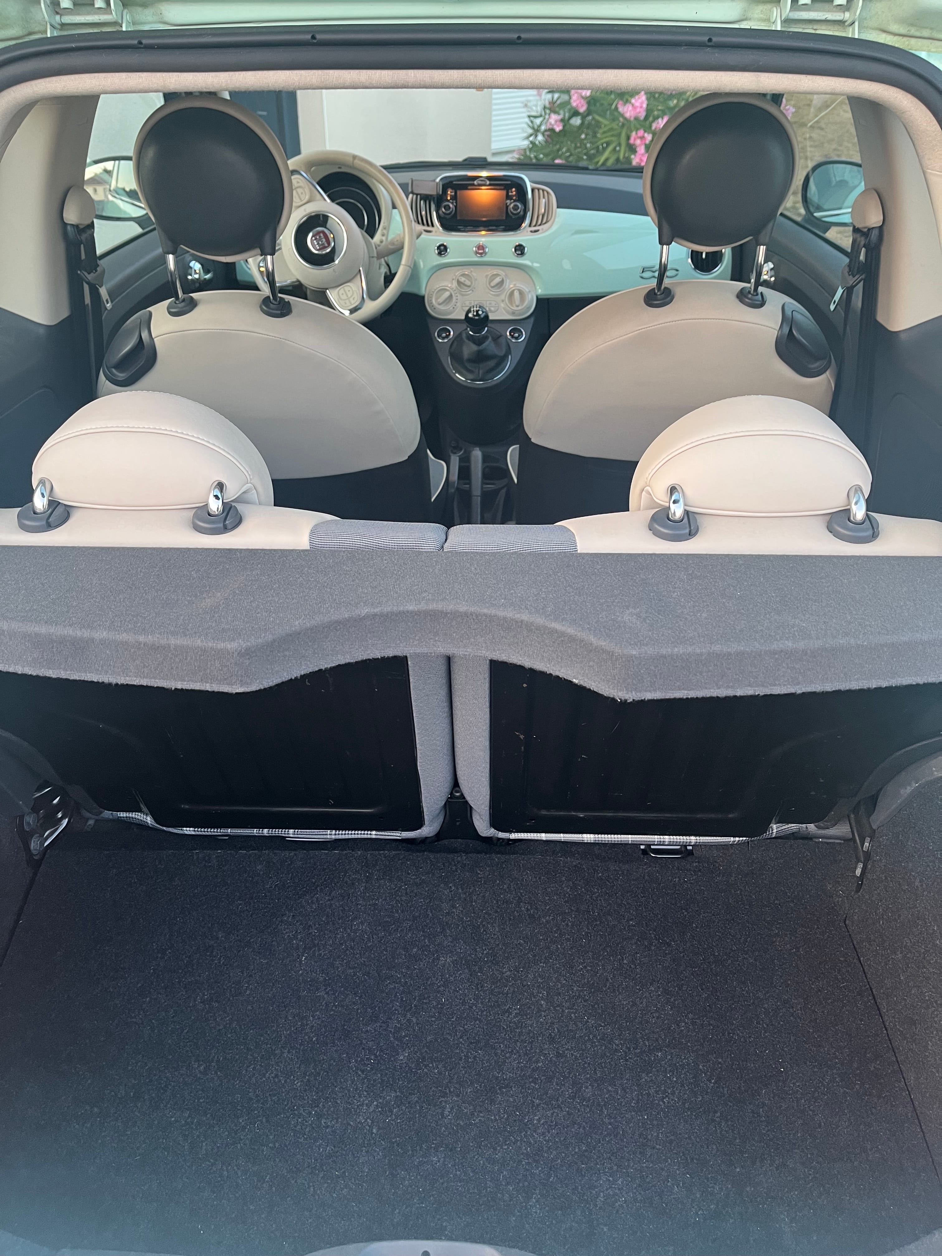 Fiat 500 Lounge avec Siège bébé