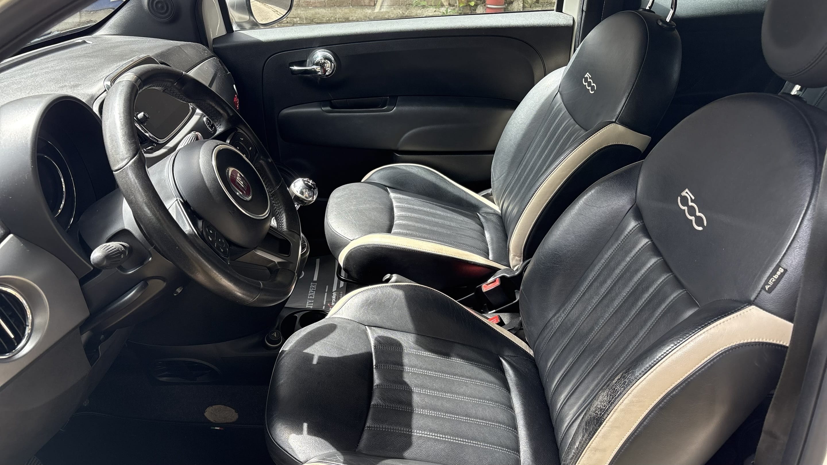 Fiat 500 Lounge avec GPS