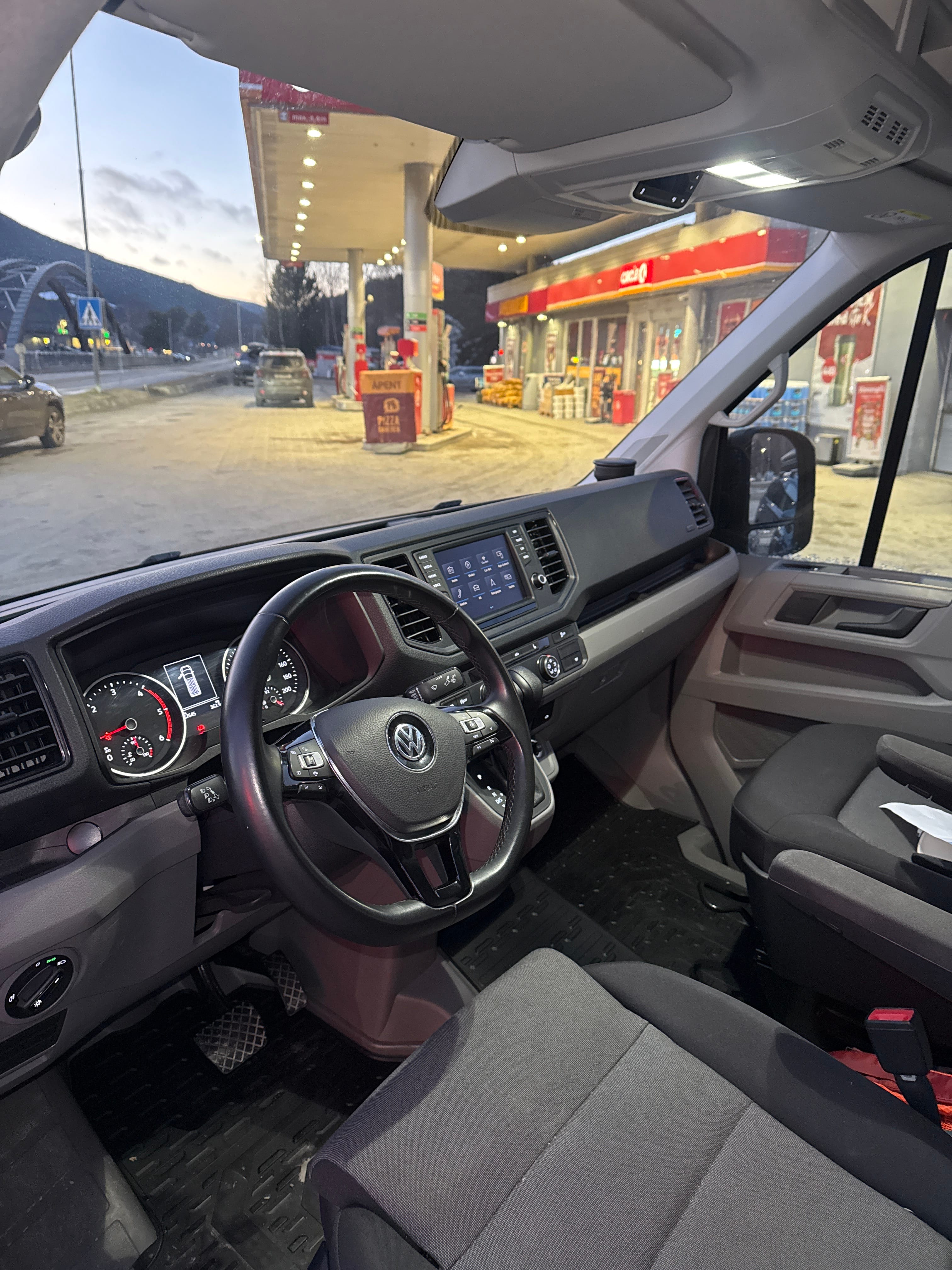 Volkswagen Crafter med Ryggekamera