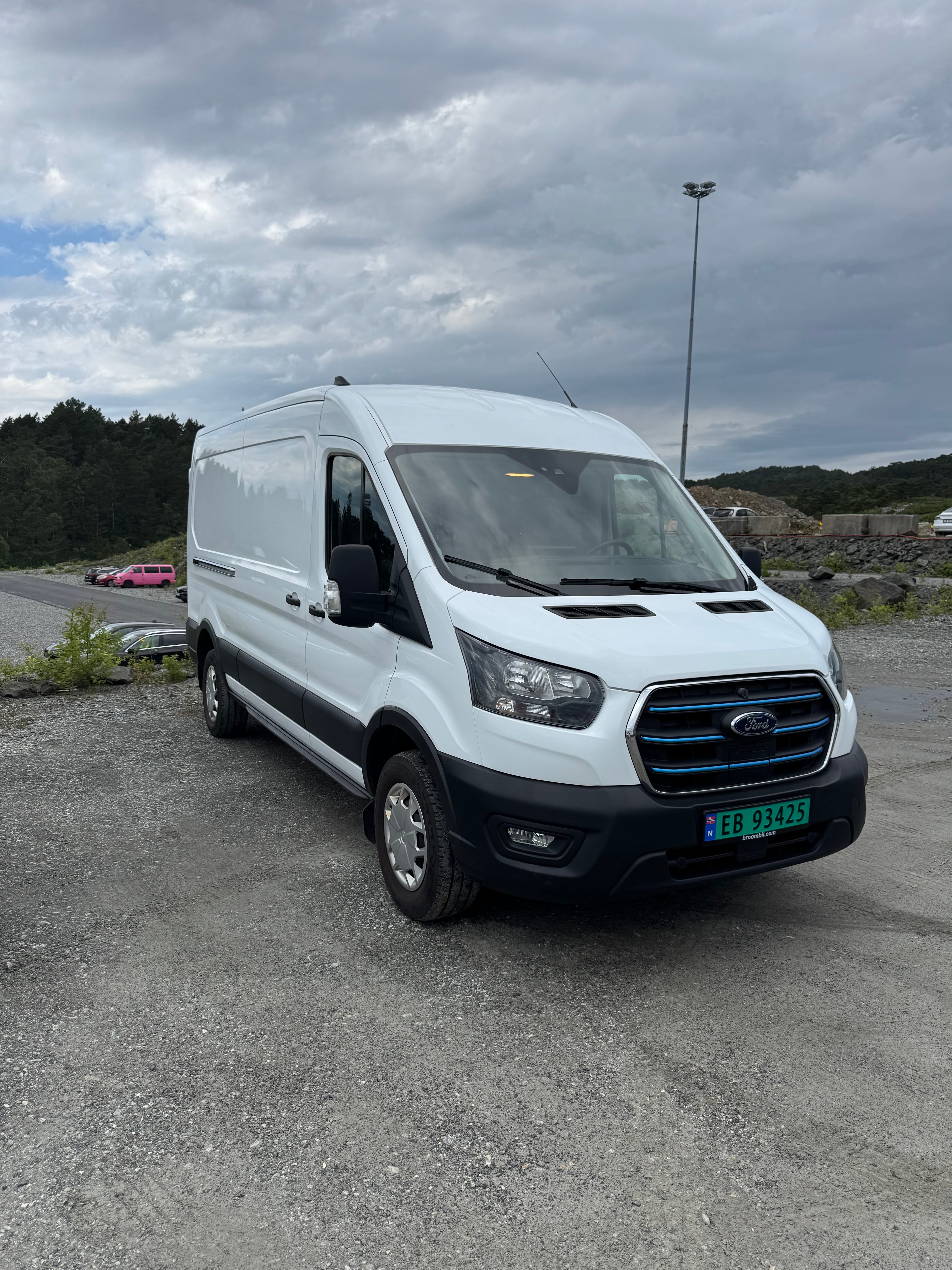 Ford Transit Cargo Van, 2022, Electric, automatic